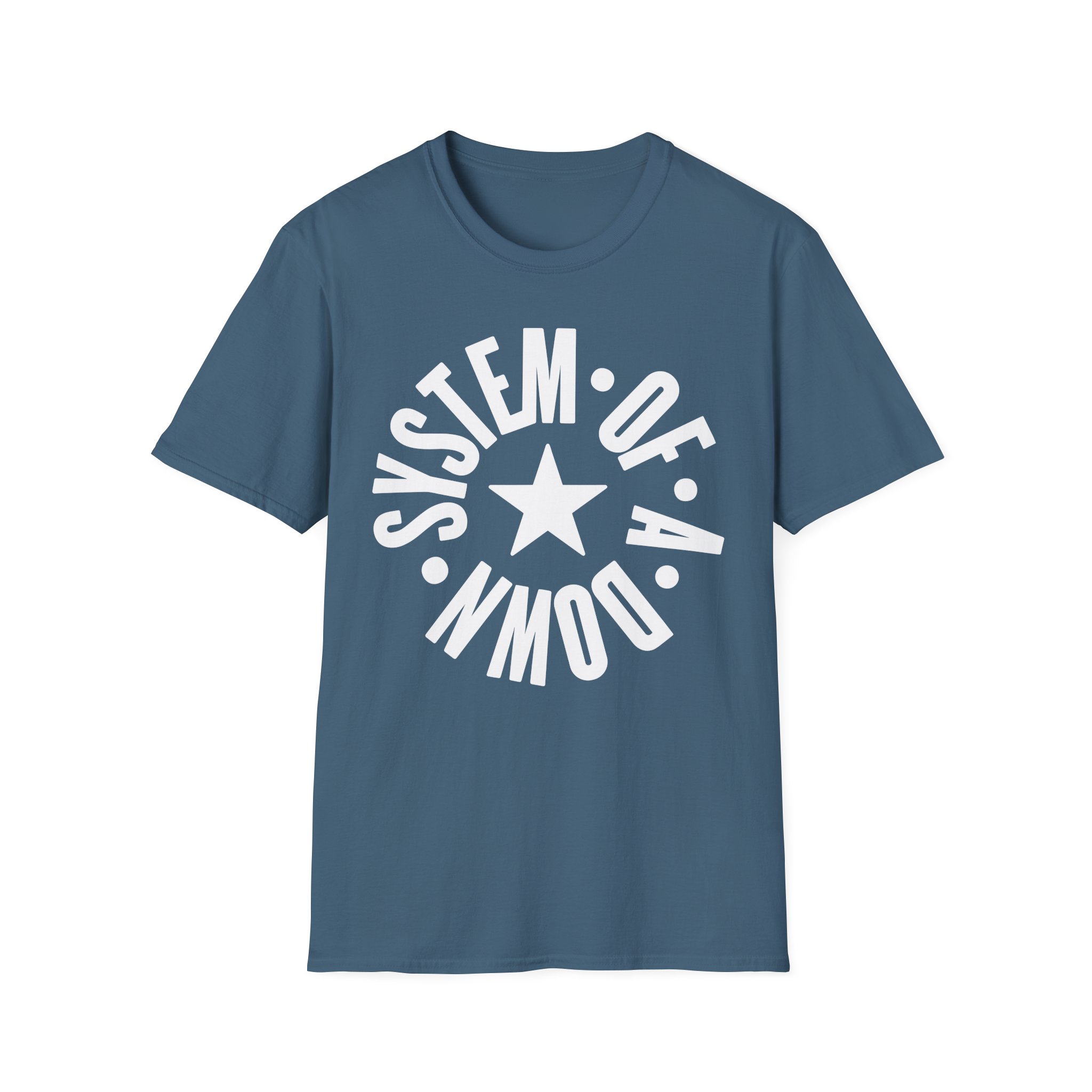 System of a Down Full Circle Logo Kids Unisex Softstyle T-Shirt