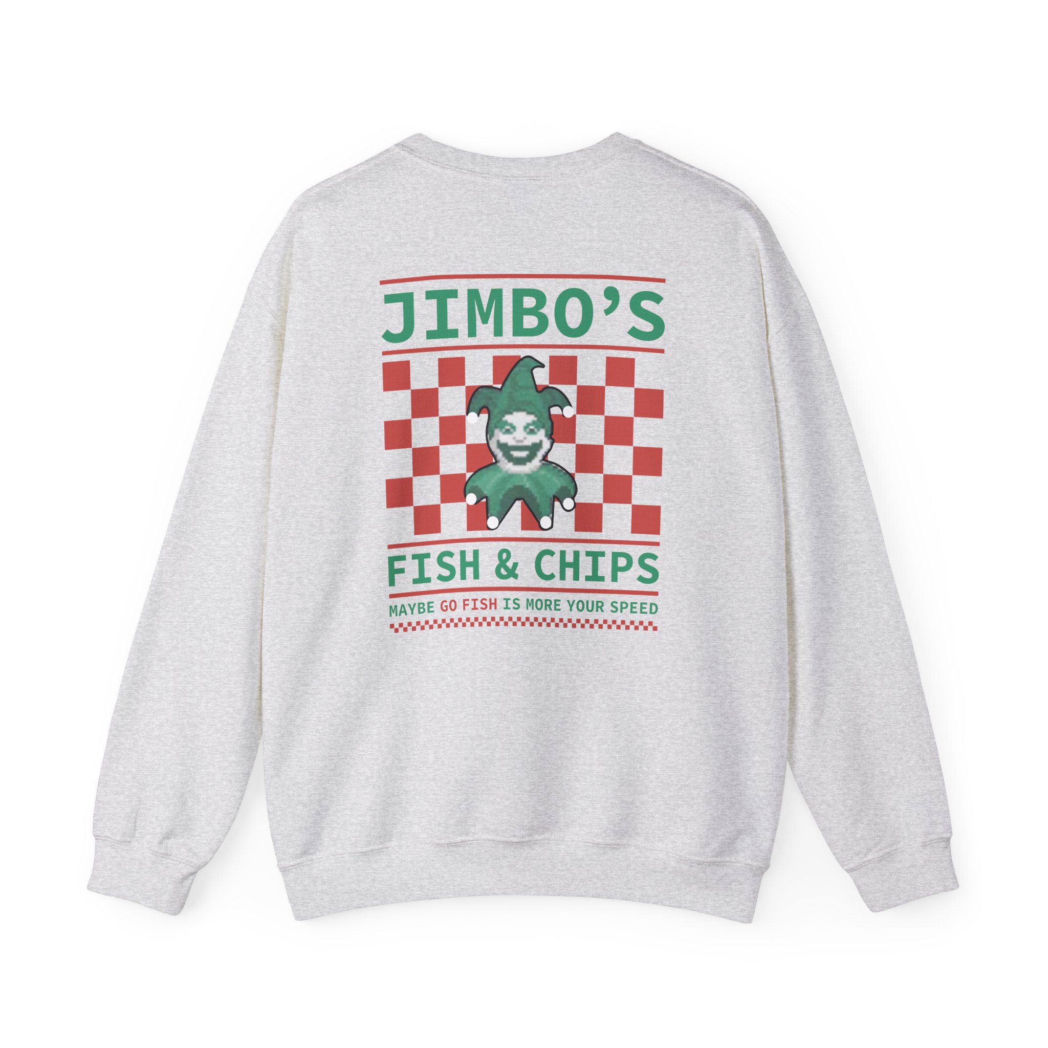 Balatro Jimbo’s Fish & Chips Unisex Heavy Blend™ Crewneck Sweatshirt