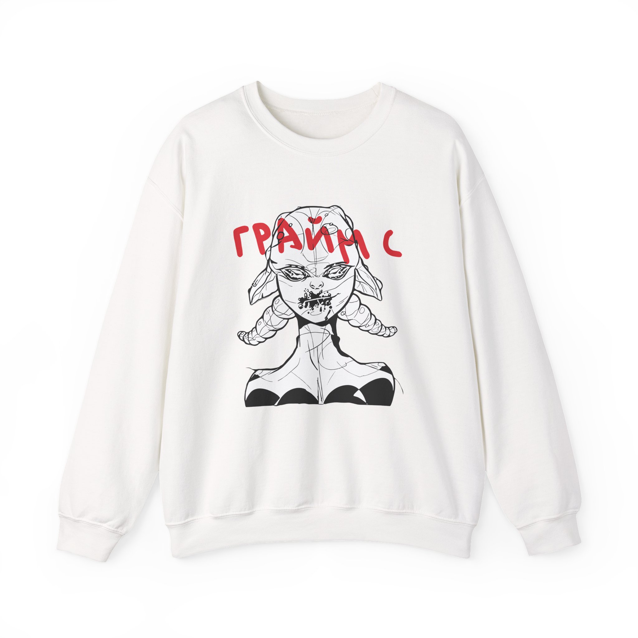 Grimes Unisex Heavy Blend Crewneck Sweatshirt