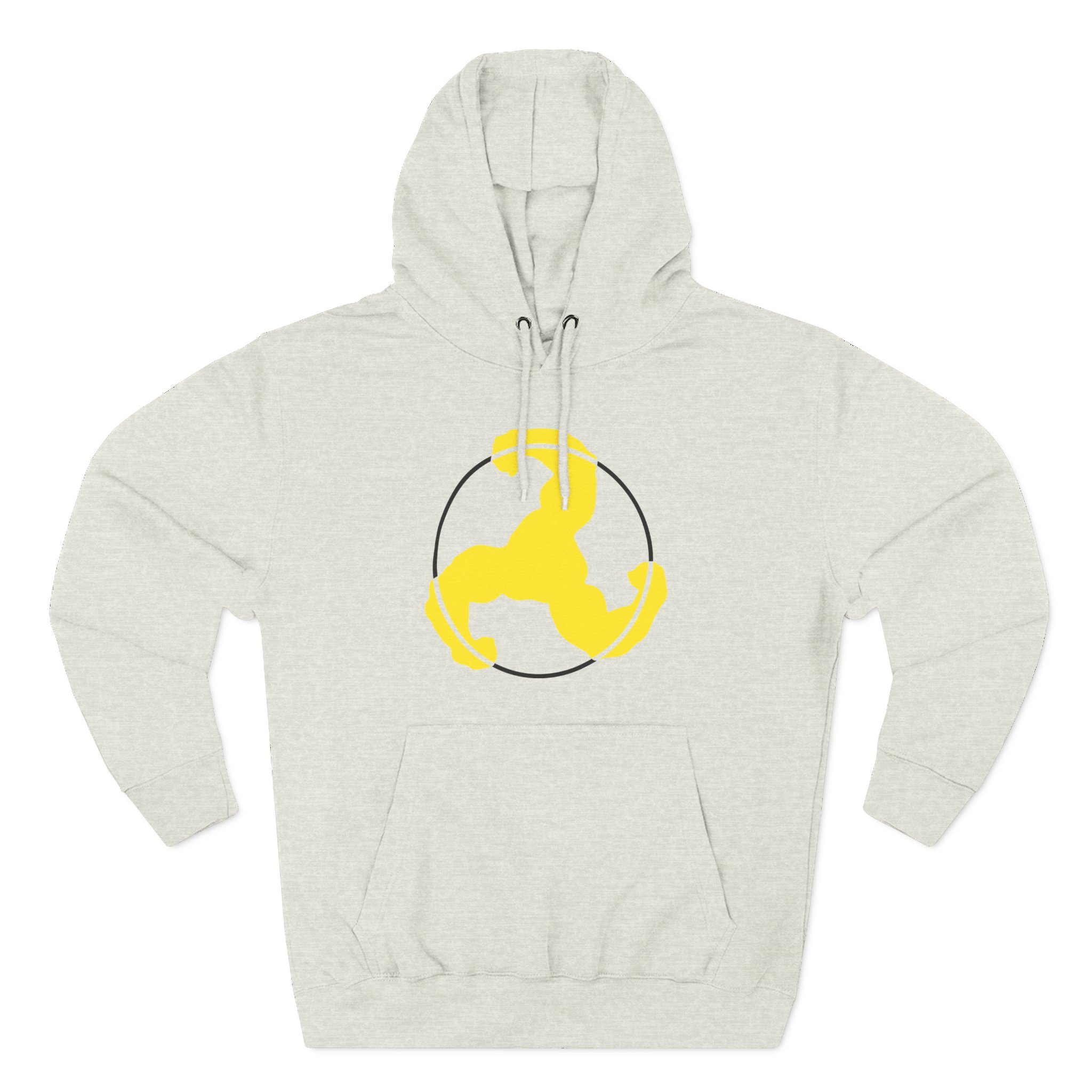 Bicep Logo Three-Panel Fleece Hoodie