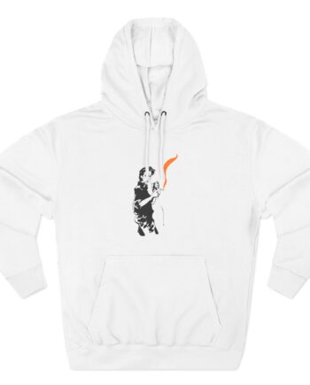 Nick Cave Smoking Three-Panel Fleece Hoodie