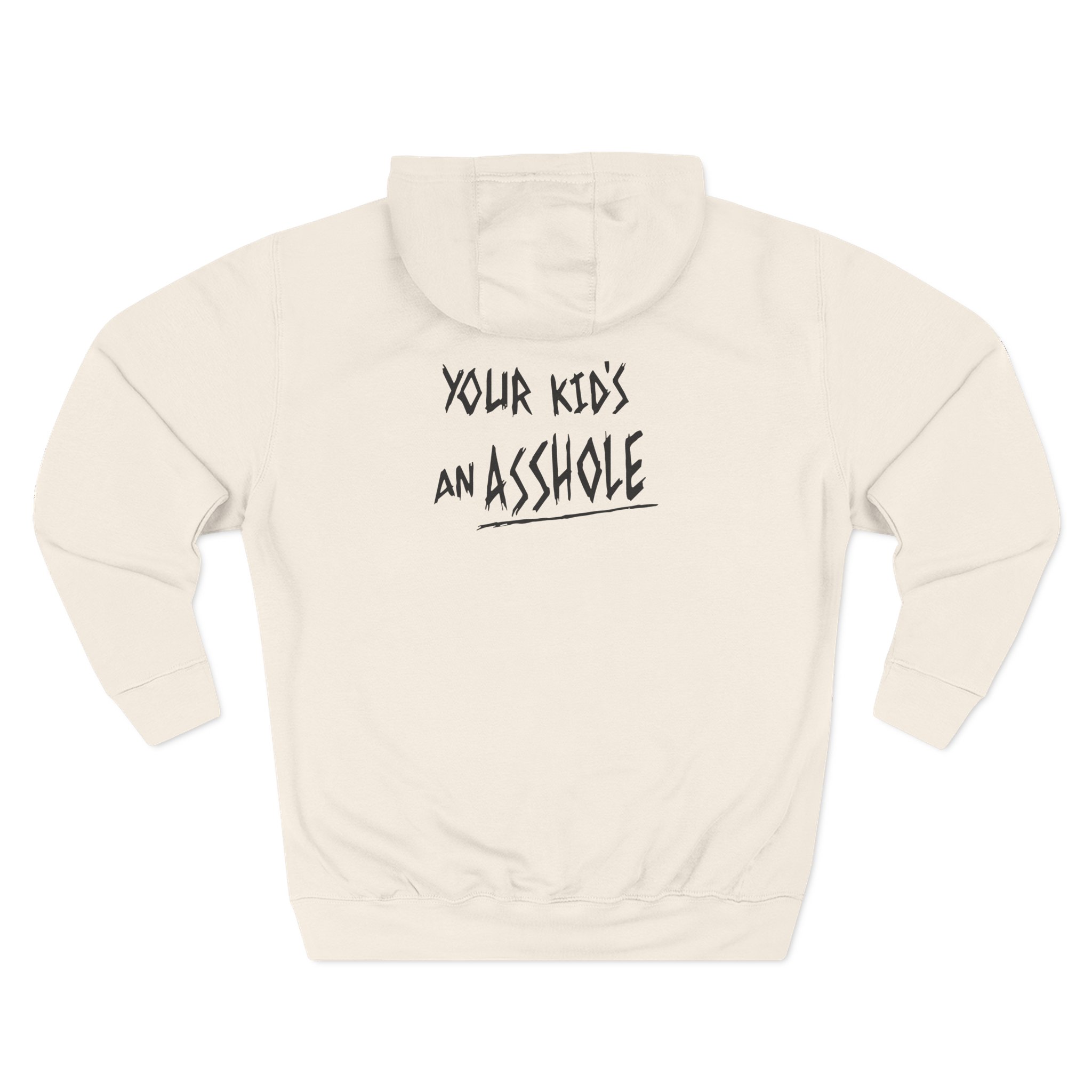 Iron Reagan Asshole Bush Three-Panel Fleece Hoodie