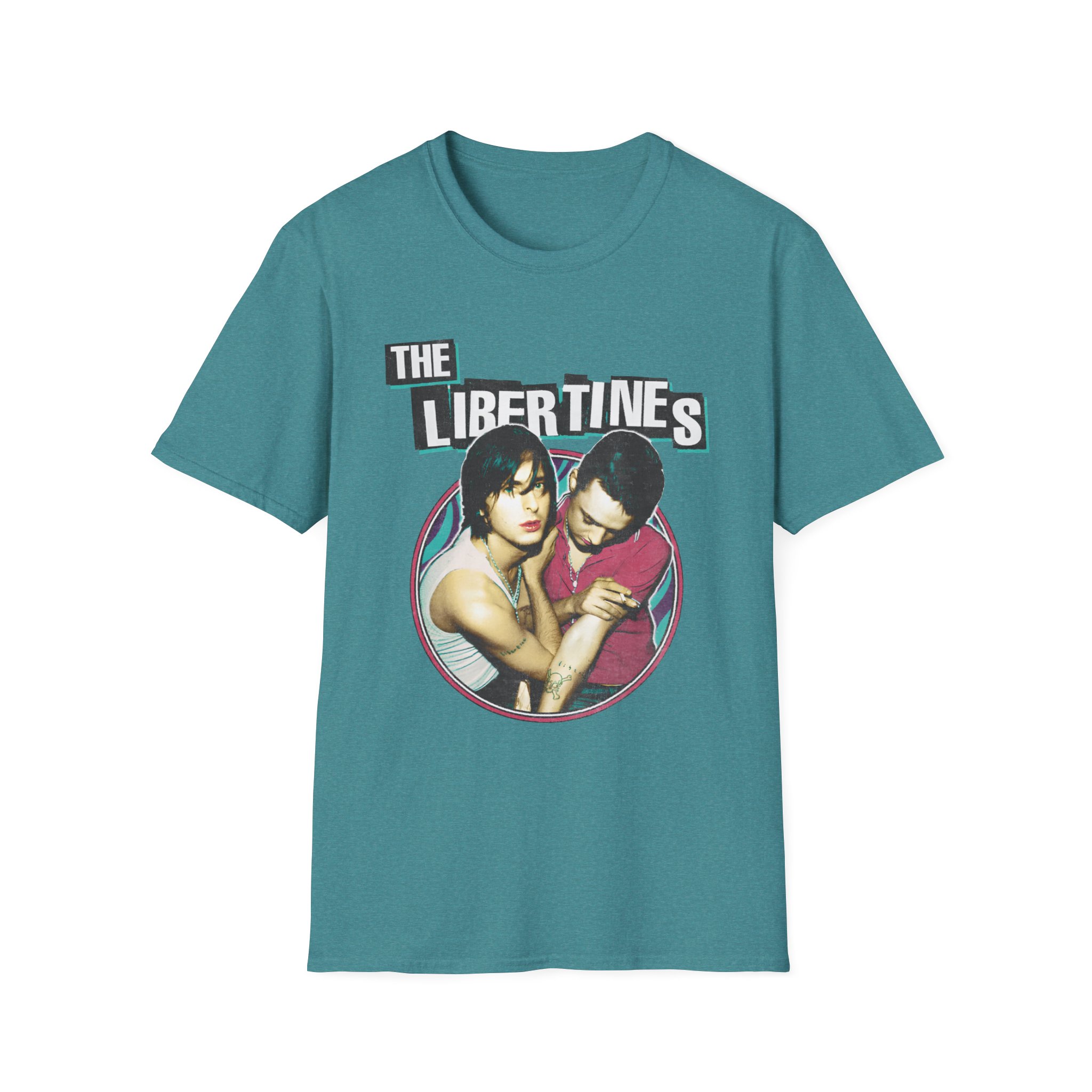 The Libertines Circle Unisex Softstyle T-Shirt