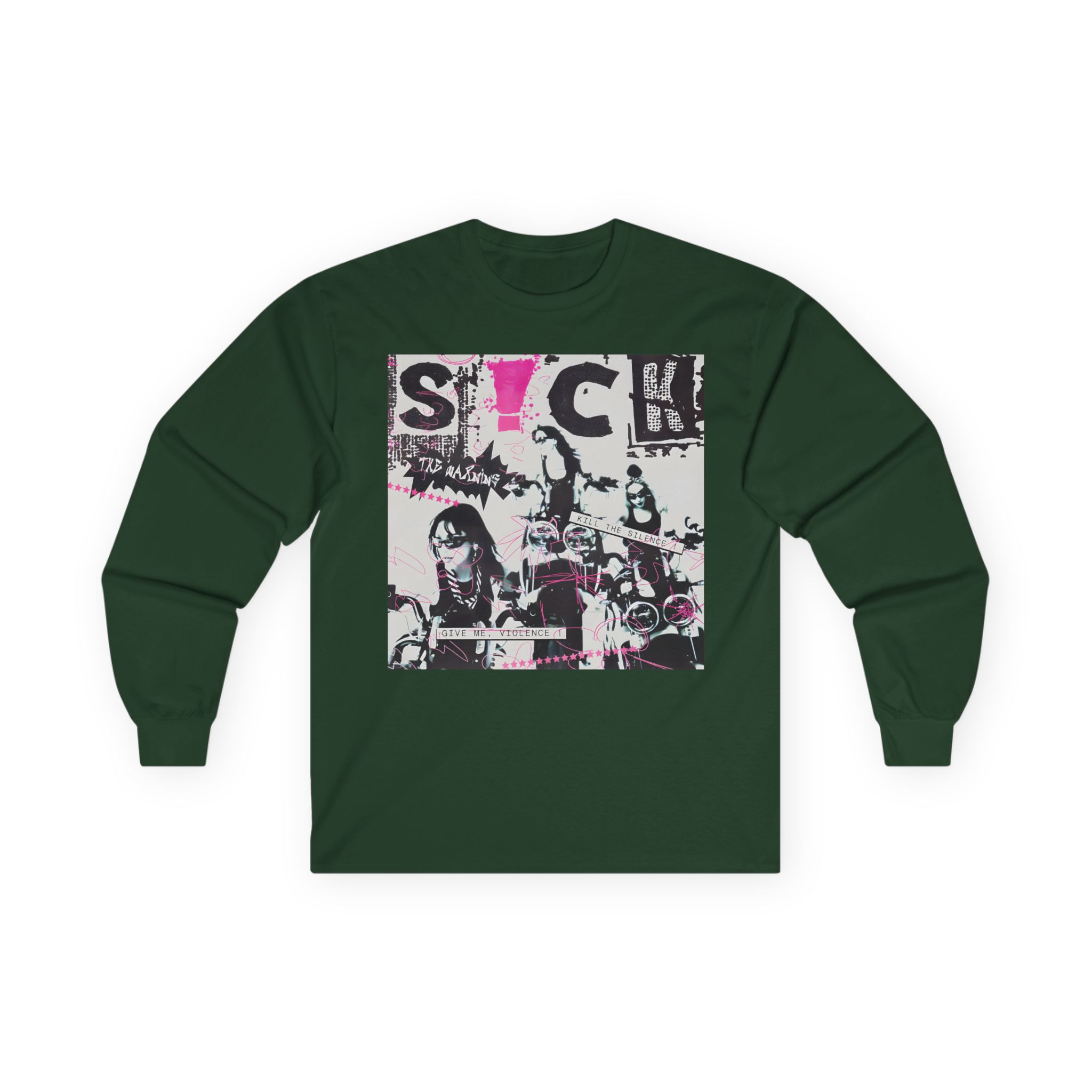 The Warning Black S!ck Unisex Ultra Cotton Long Sleeve Tee