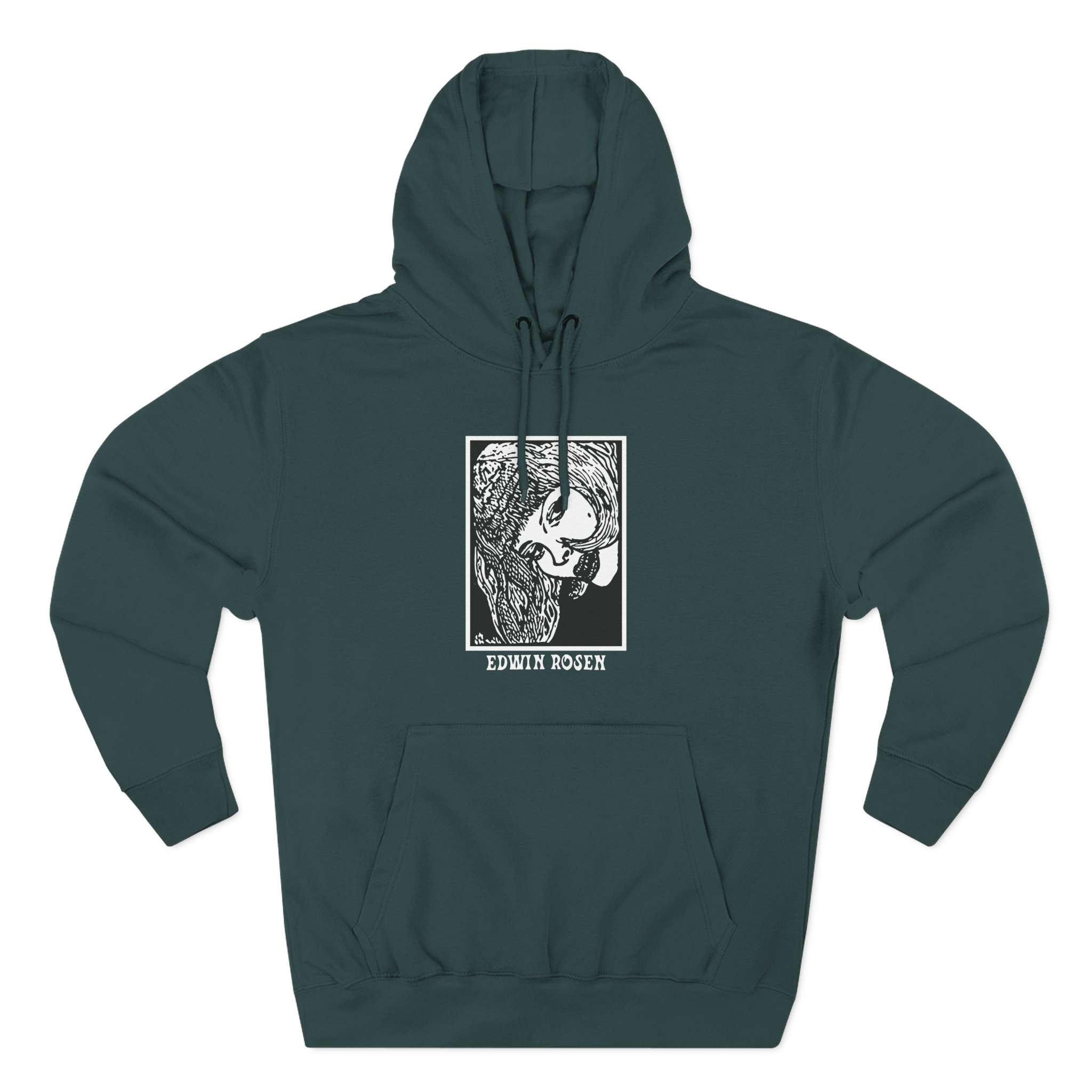 Edwin Rosen Three-Panel Fleece Hoodie