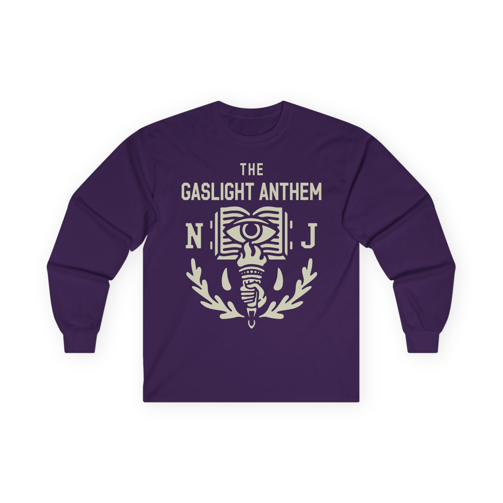 Gaslight Anthem NJ Eye Banner Unisex Ultra Cotton Long Sleeve Tee