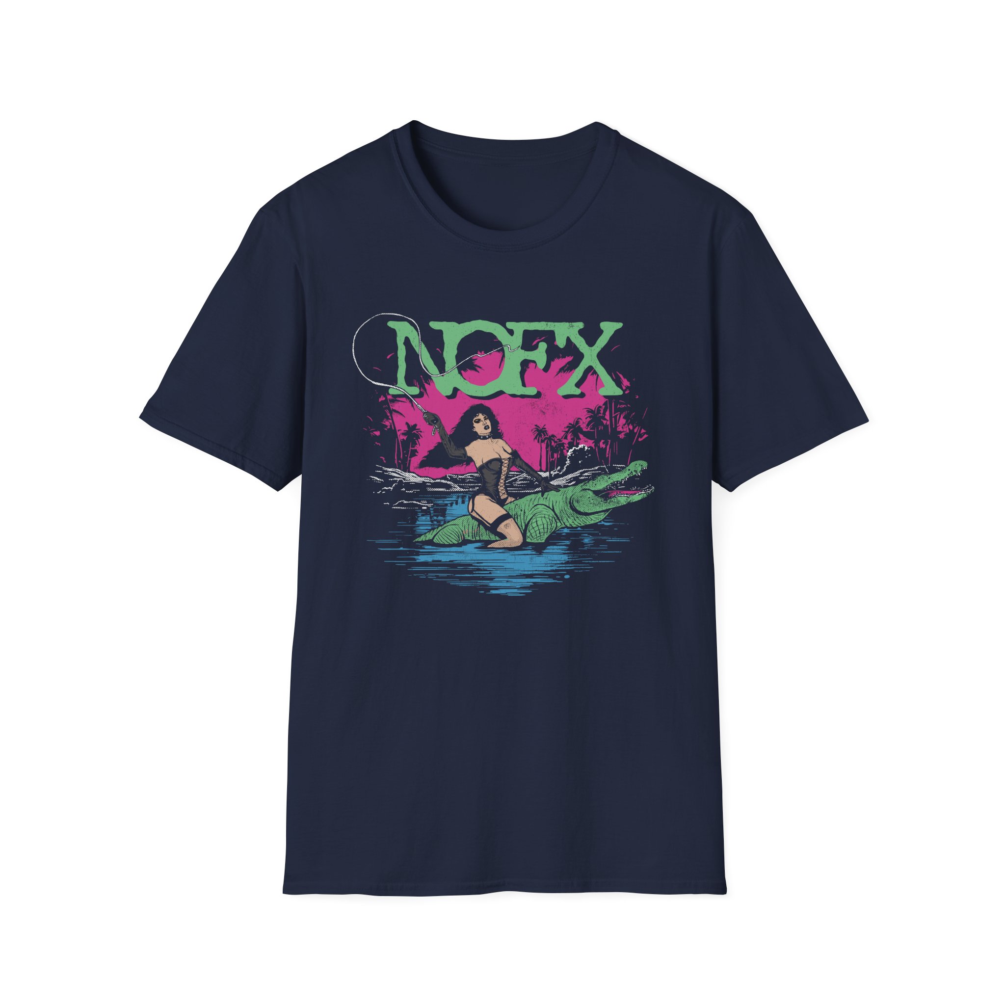 Nofx Gator Unisex Softstyle T-Shirt