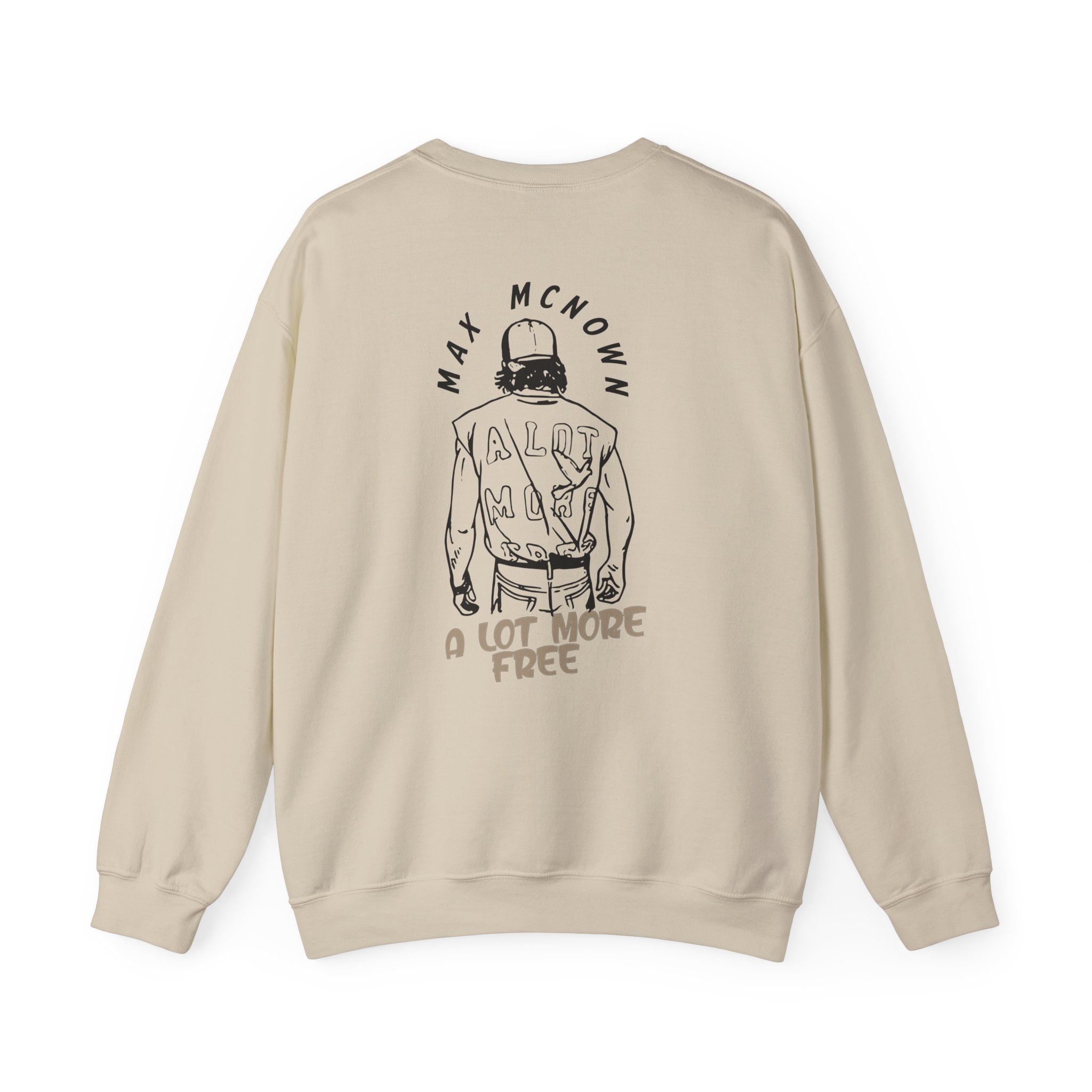 Max Mcnown Illustrated Sketch Unisex Heavy Blendâ„¢ Crewneck Sweatshirt