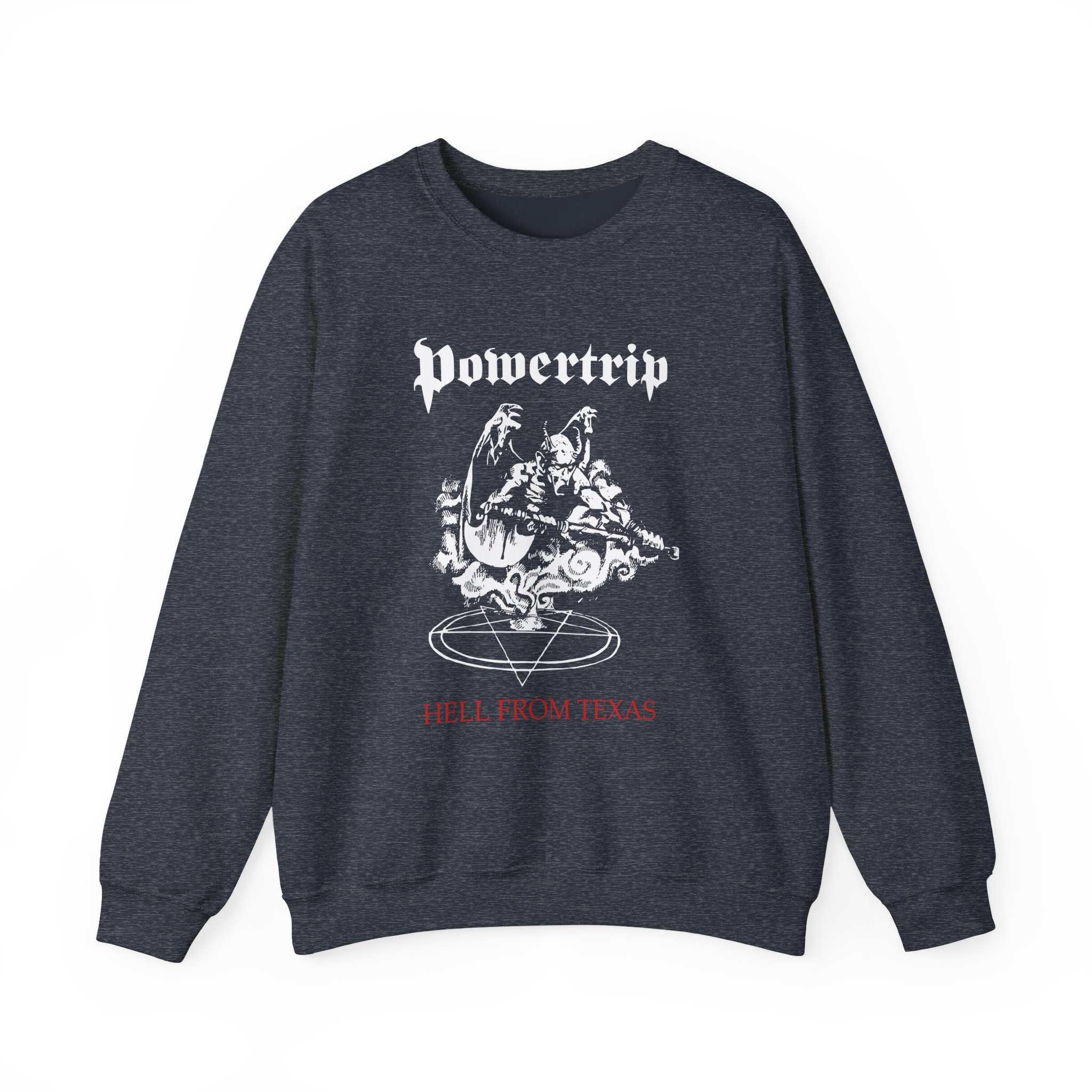 Power Trip Onslaught Unisex Heavy Blendâ„¢ Crewneck Sweatshirt