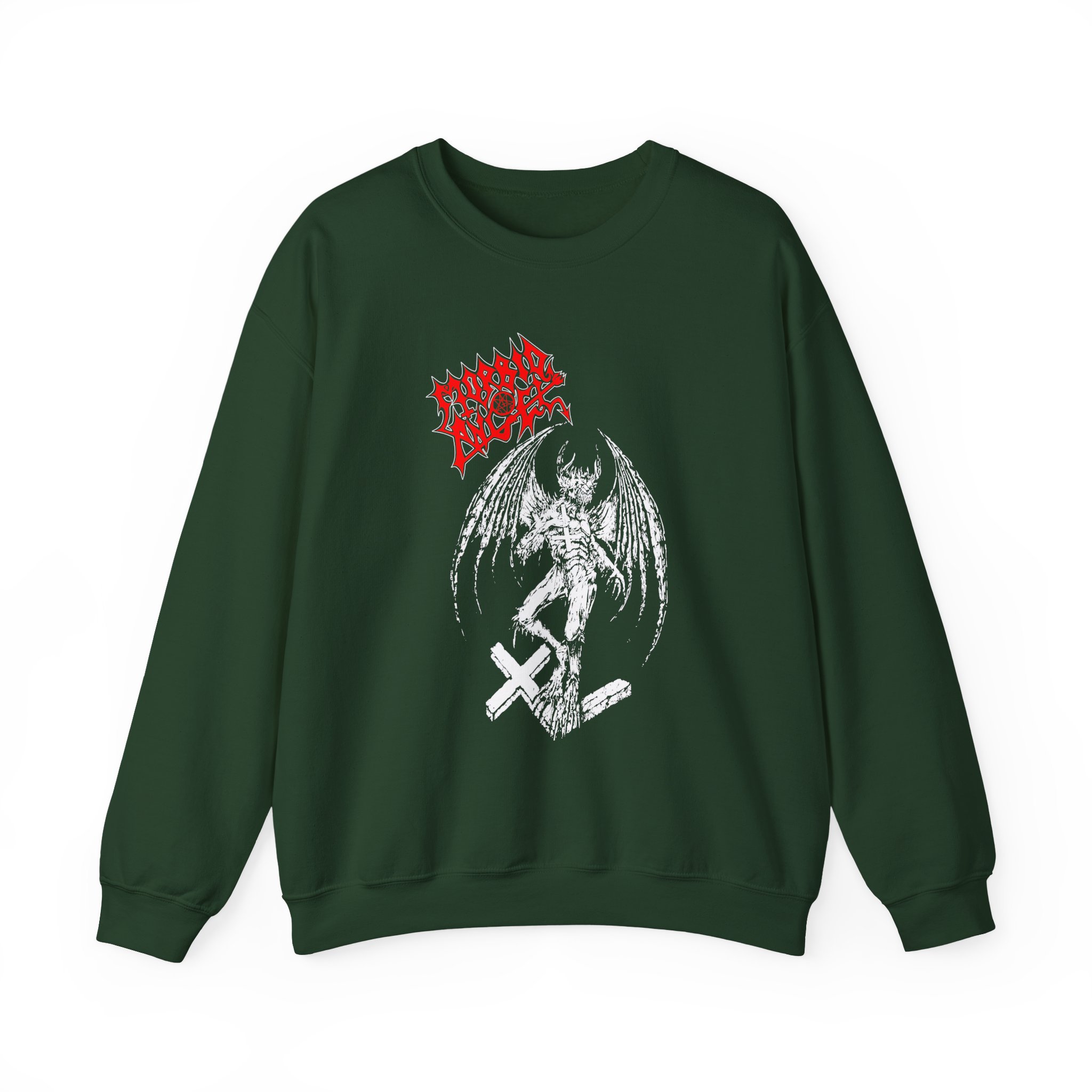 Morbid Angel Your God is Dead Unisex Heavy Blendâ„¢ Crewneck Sweatshirt