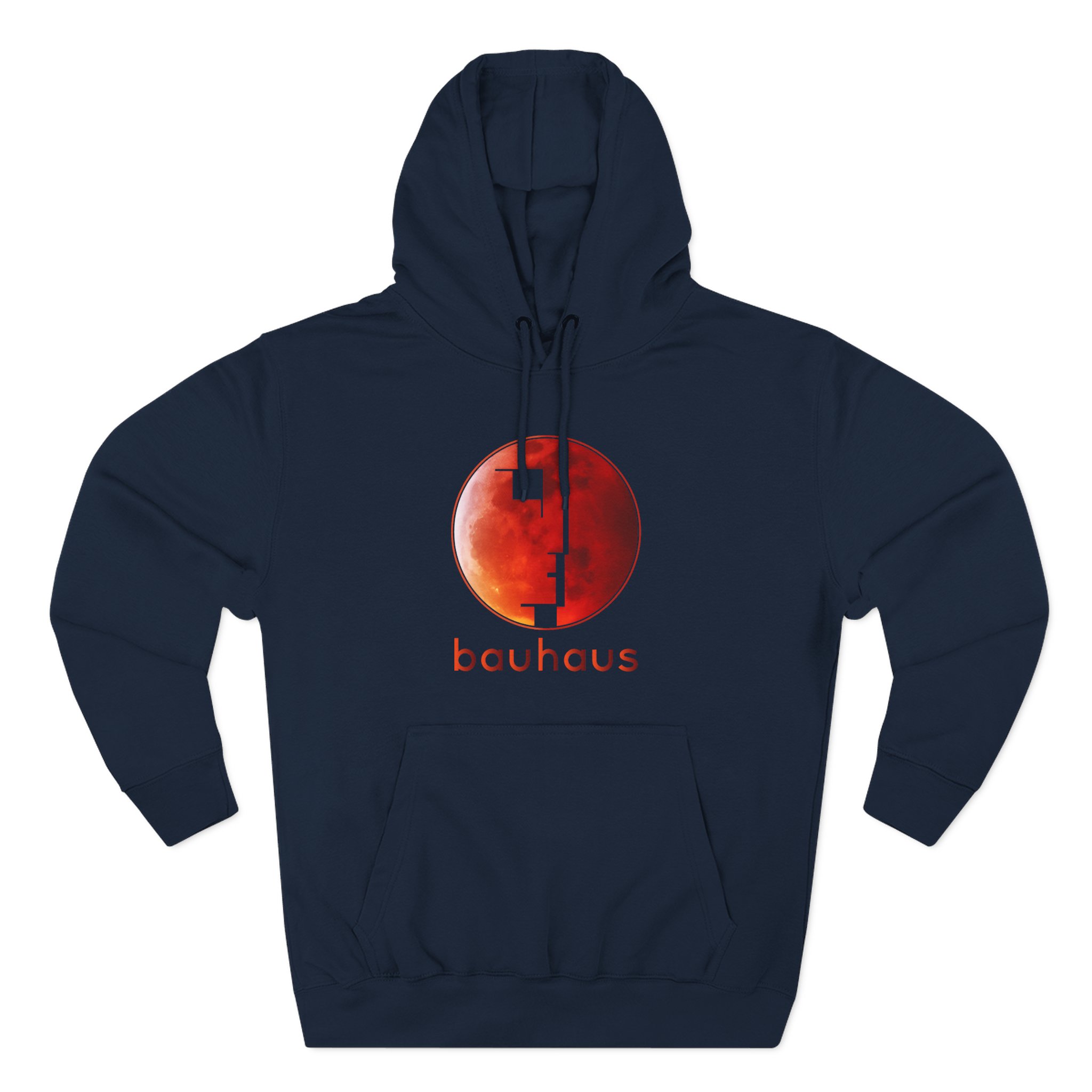 Bauhaus Three-Panel Fleece Hoodie