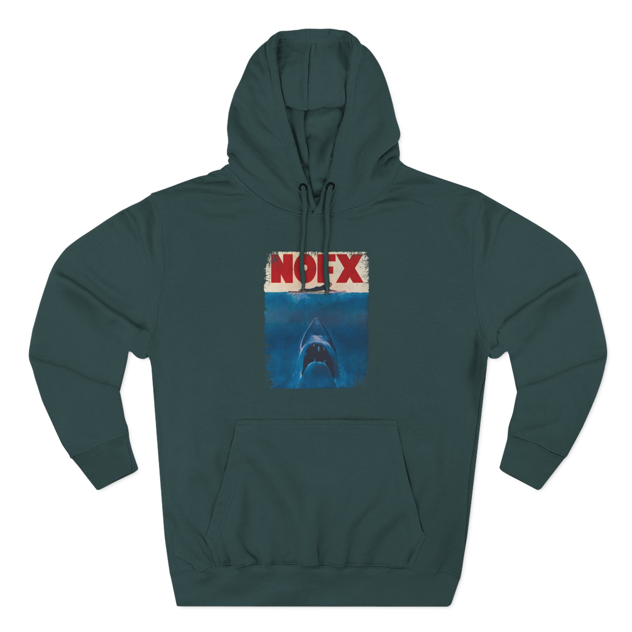 Nofx Surfer Three-Panel Fleece Hoodie