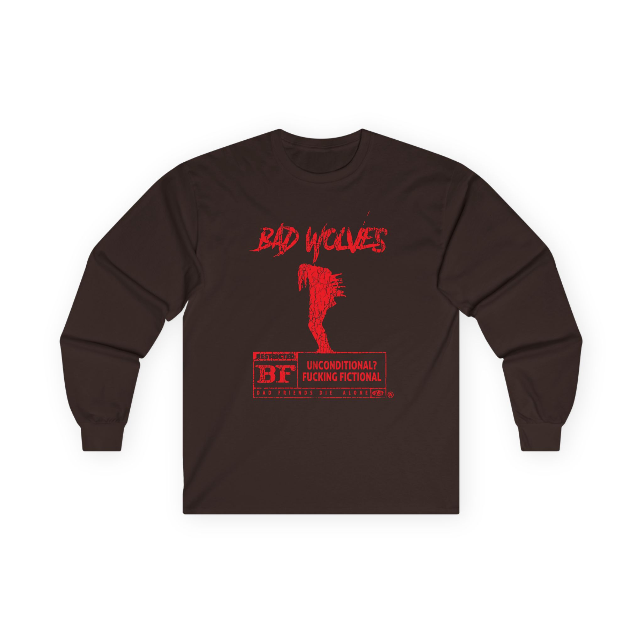 Bad Wolves Bad Friend Unisex Ultra Cotton Long Sleeve Tee