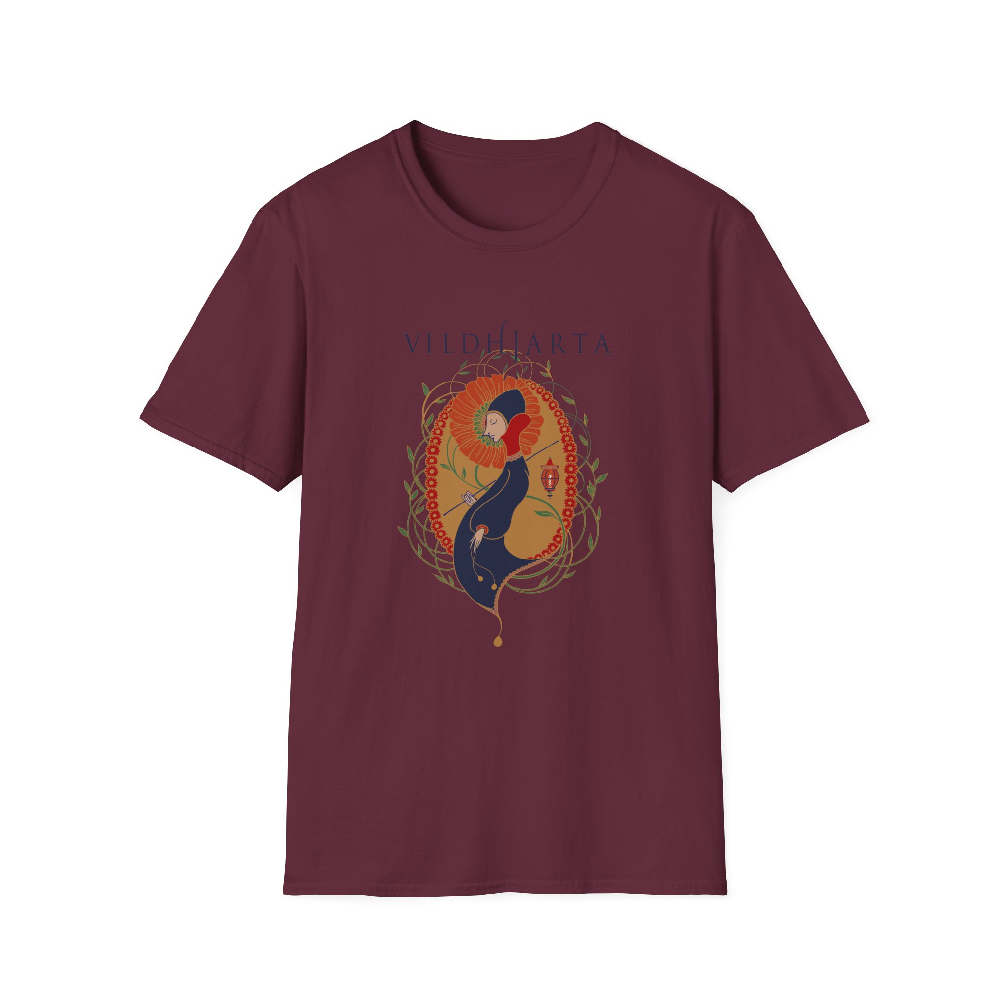 Vildhjarta Lantern Lady Unisex Softstyle T-shirt