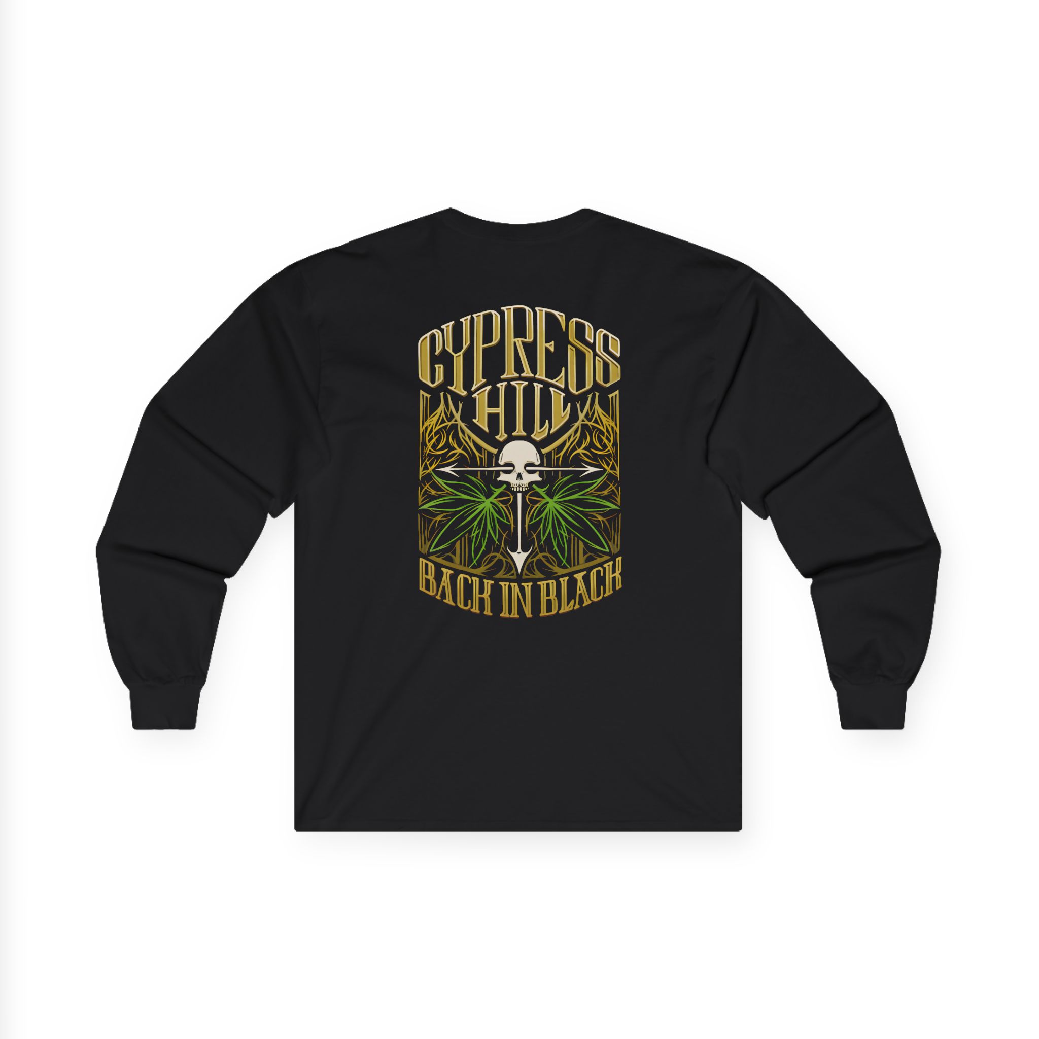Cypress Hill Back In Black Unisex Ultra Cotton Long Sleeve Tee