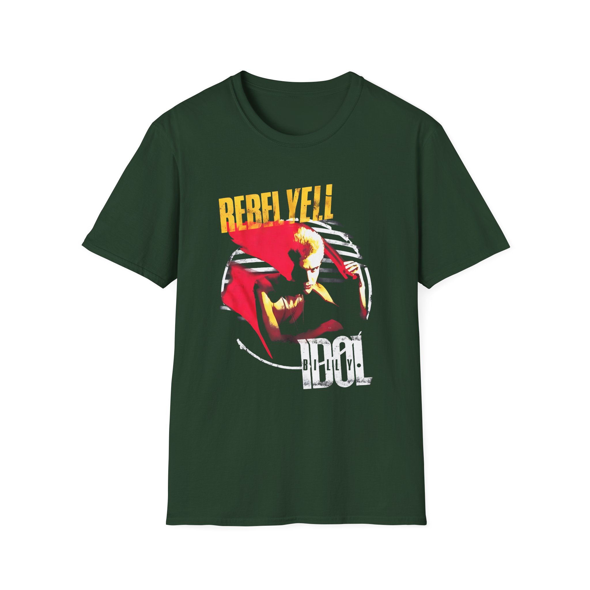 Billy Idol Rebel Yell Unisex Softstyle T-Shirt
