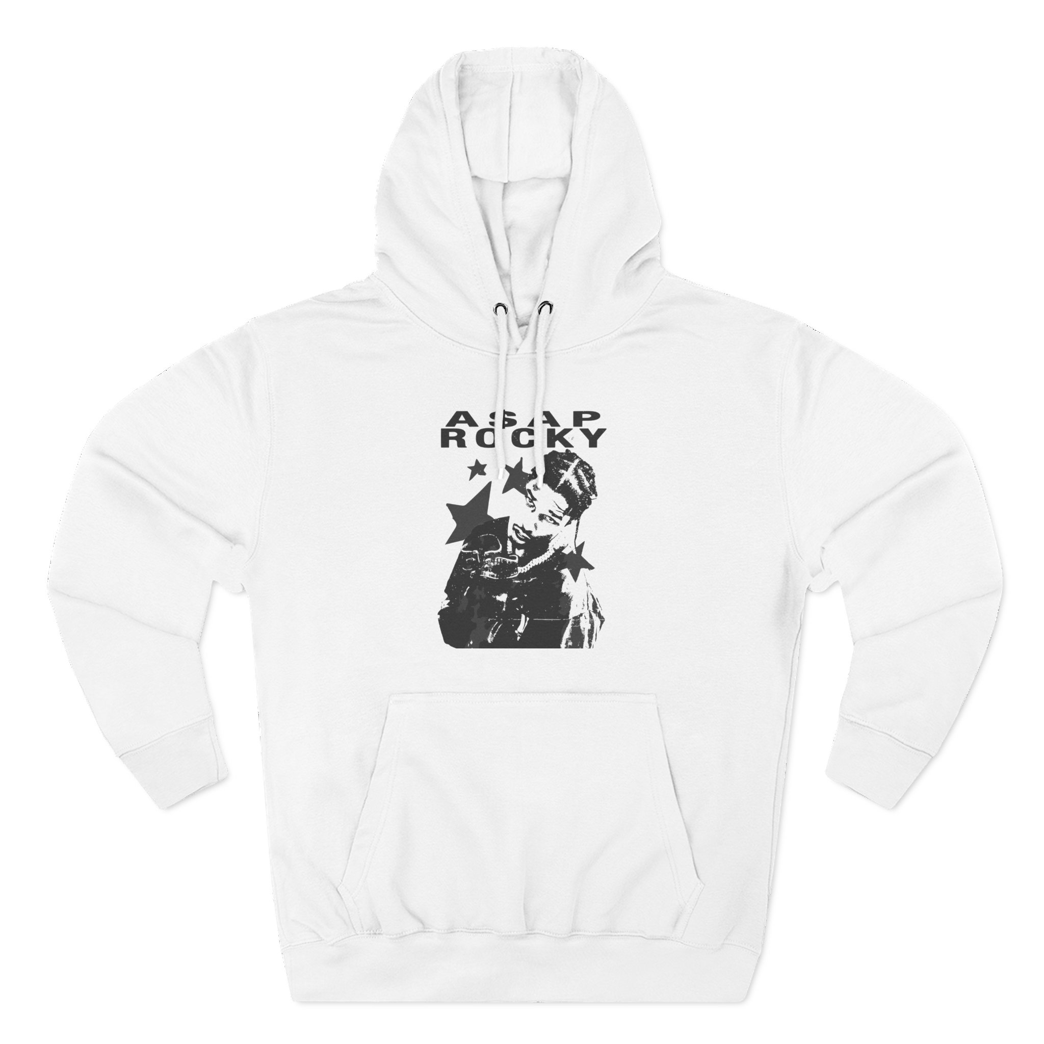 Asap Mob Rapper Three-Panel Fleece Hoodie