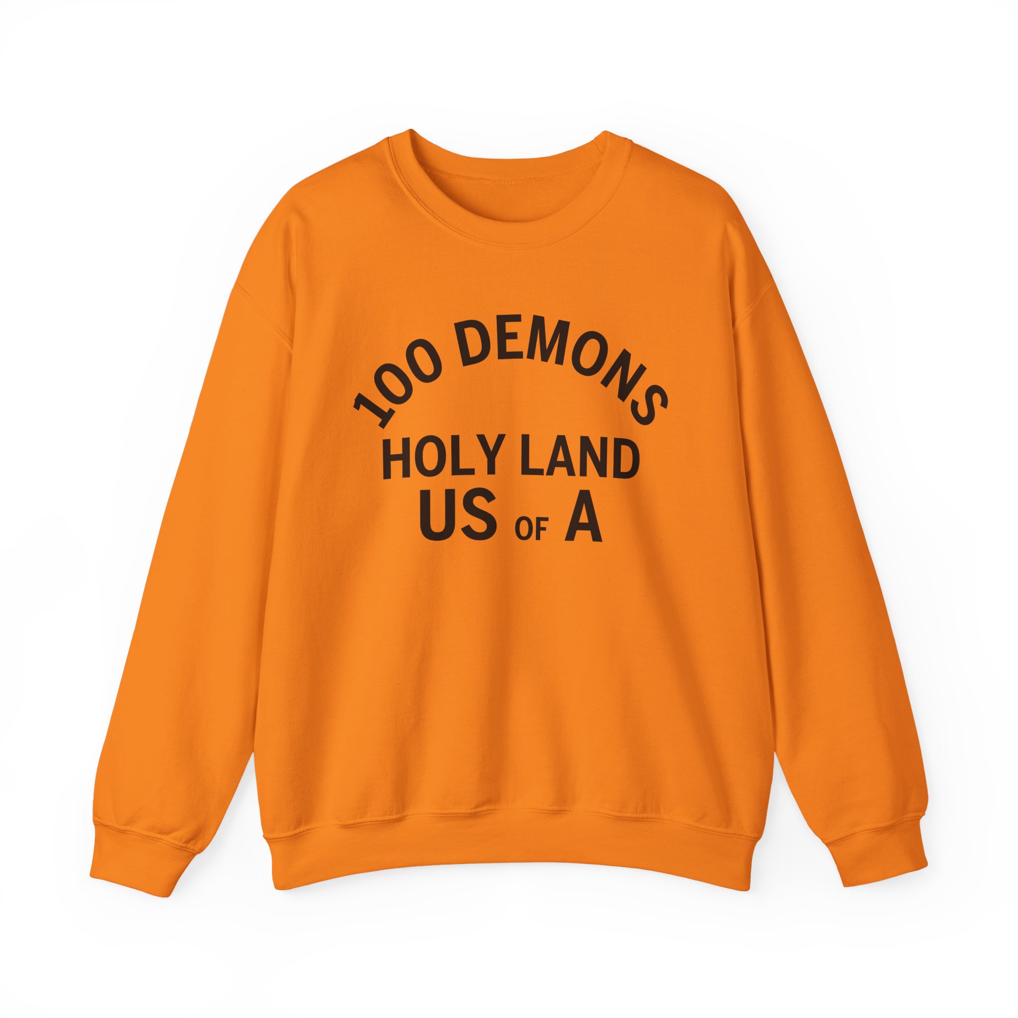 100 Demons Holyland Unisex Heavy Blendâ„¢ Crewneck Sweatshirt