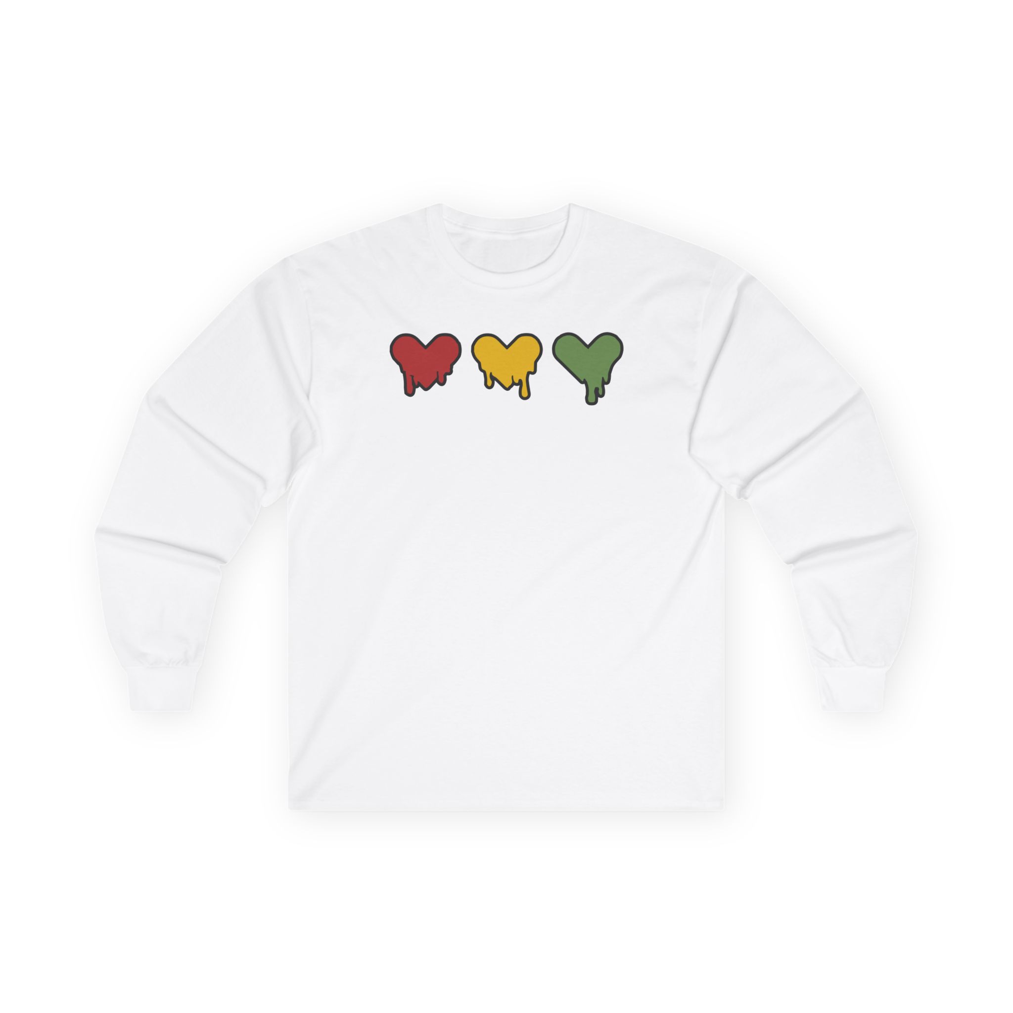 Grian 2023 Heart Drip Unisex Ultra Cotton Long Sleeve Tee