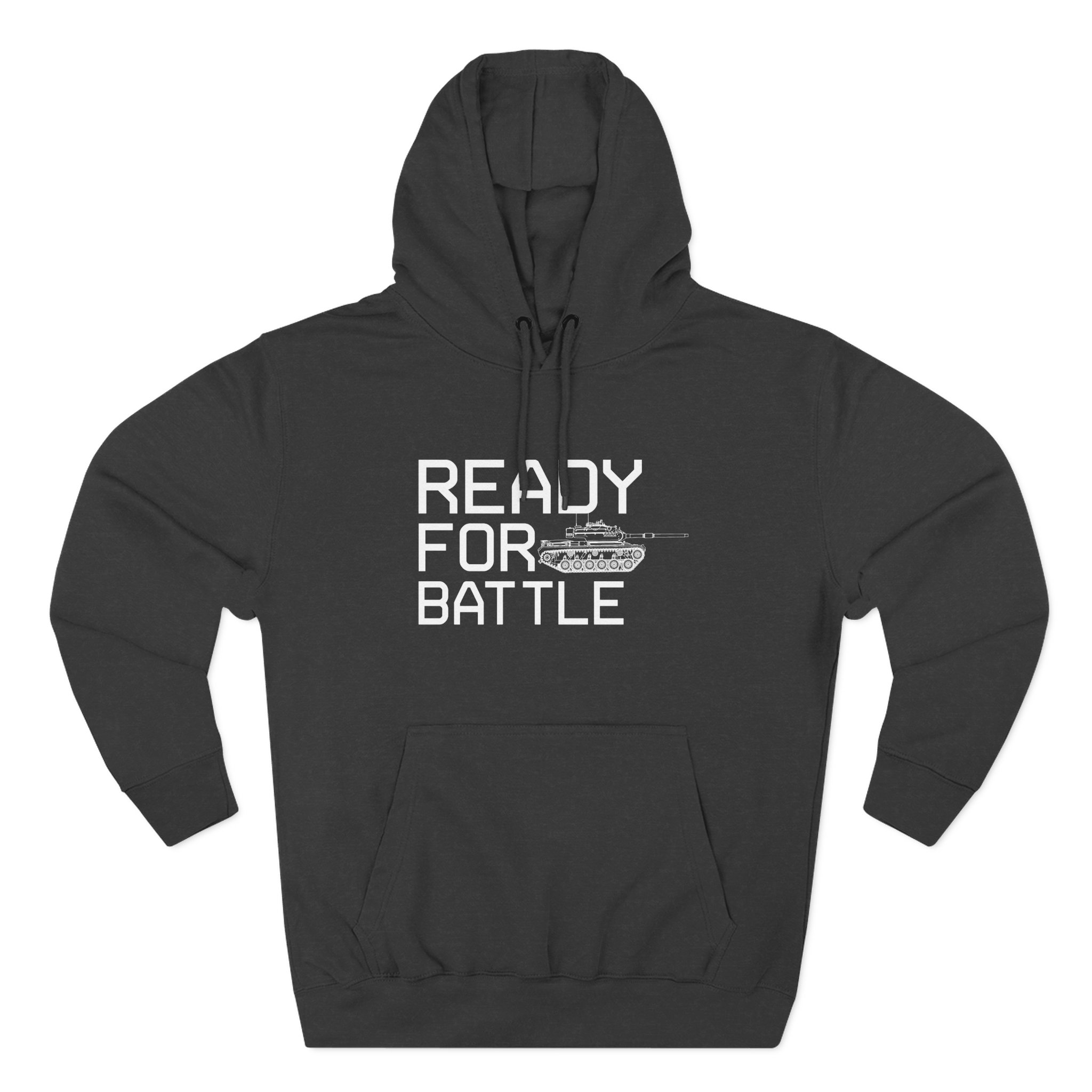 World of Tank Ready for Battle Three-Panel Fleece Hoodie