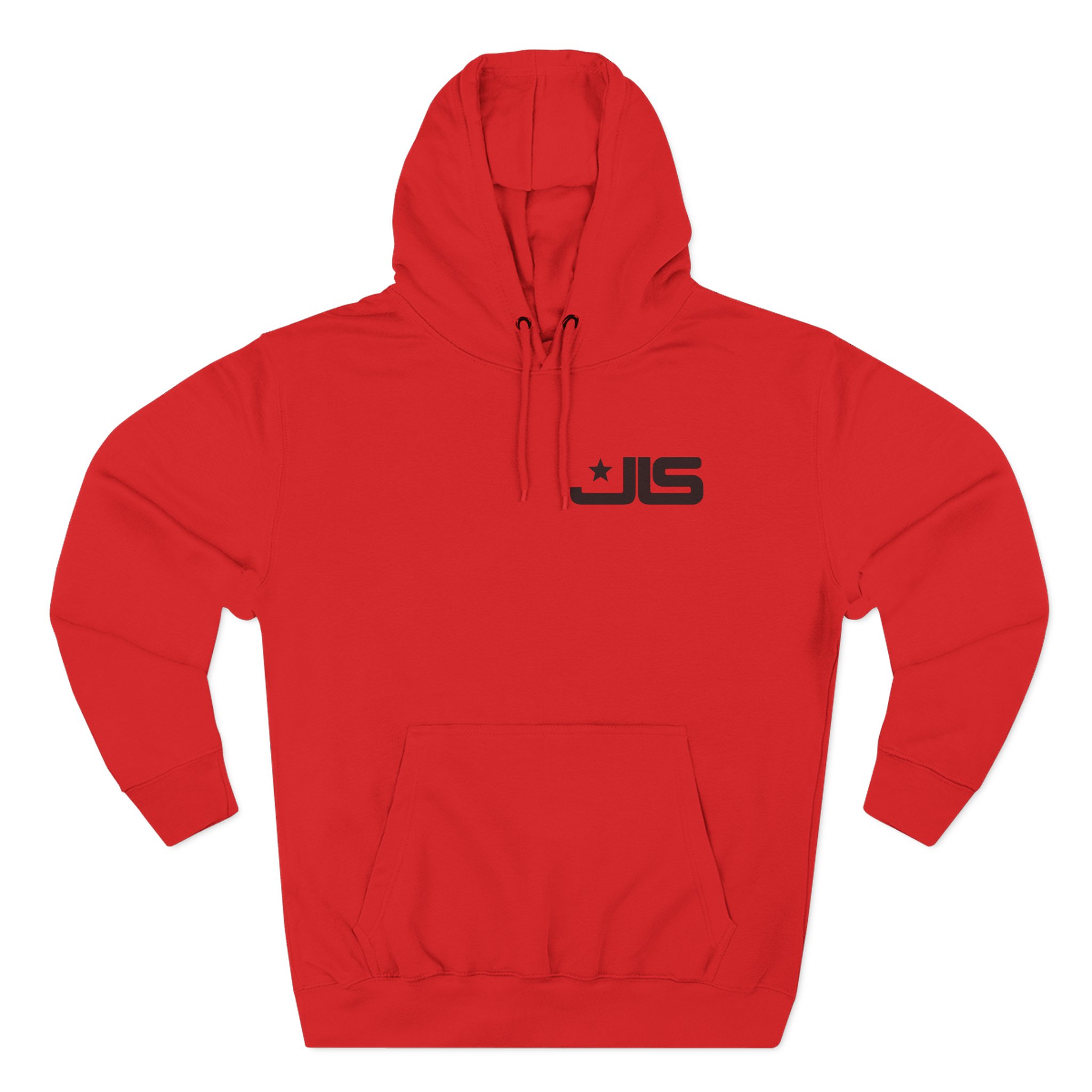 JLS Three-Panel Fleece Hoodie