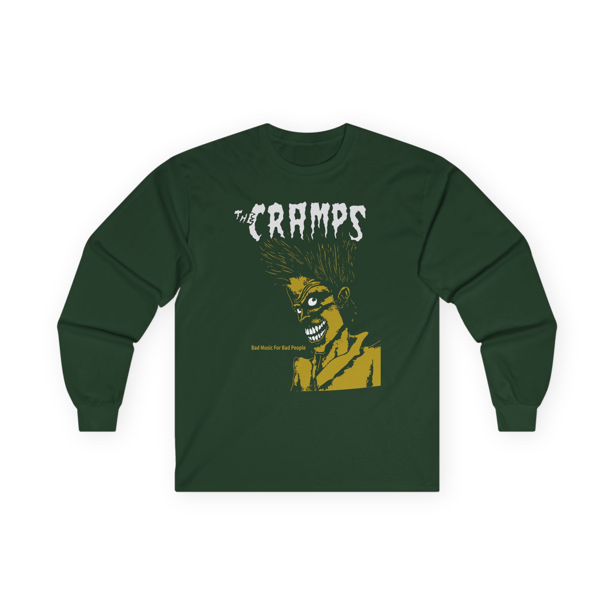 The Cramps Bad Music for Bad People Unisex Ultra Cotton Long Sleeve Tee