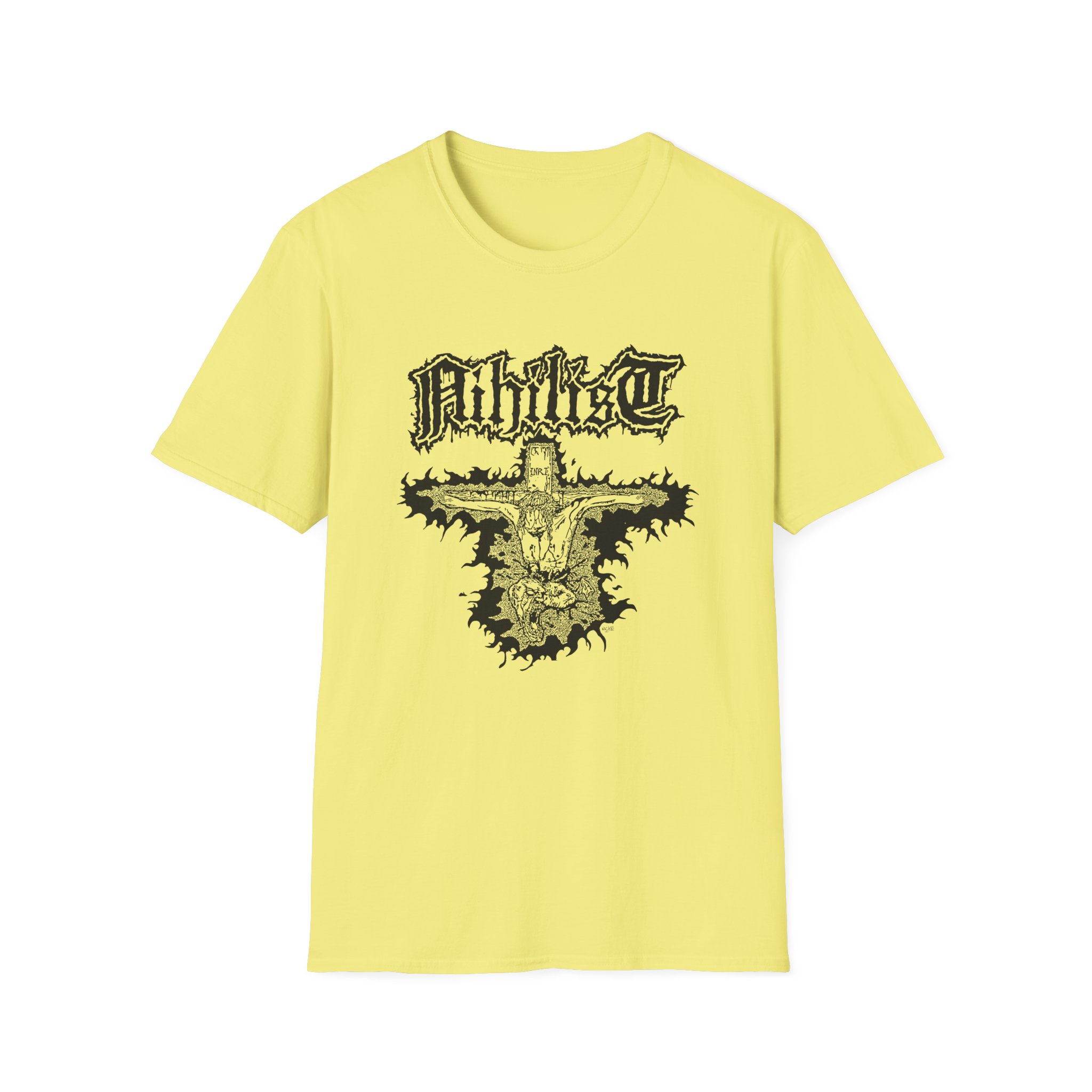 Entombed Nihilist Cross Unisex Softstyle T-Shirt