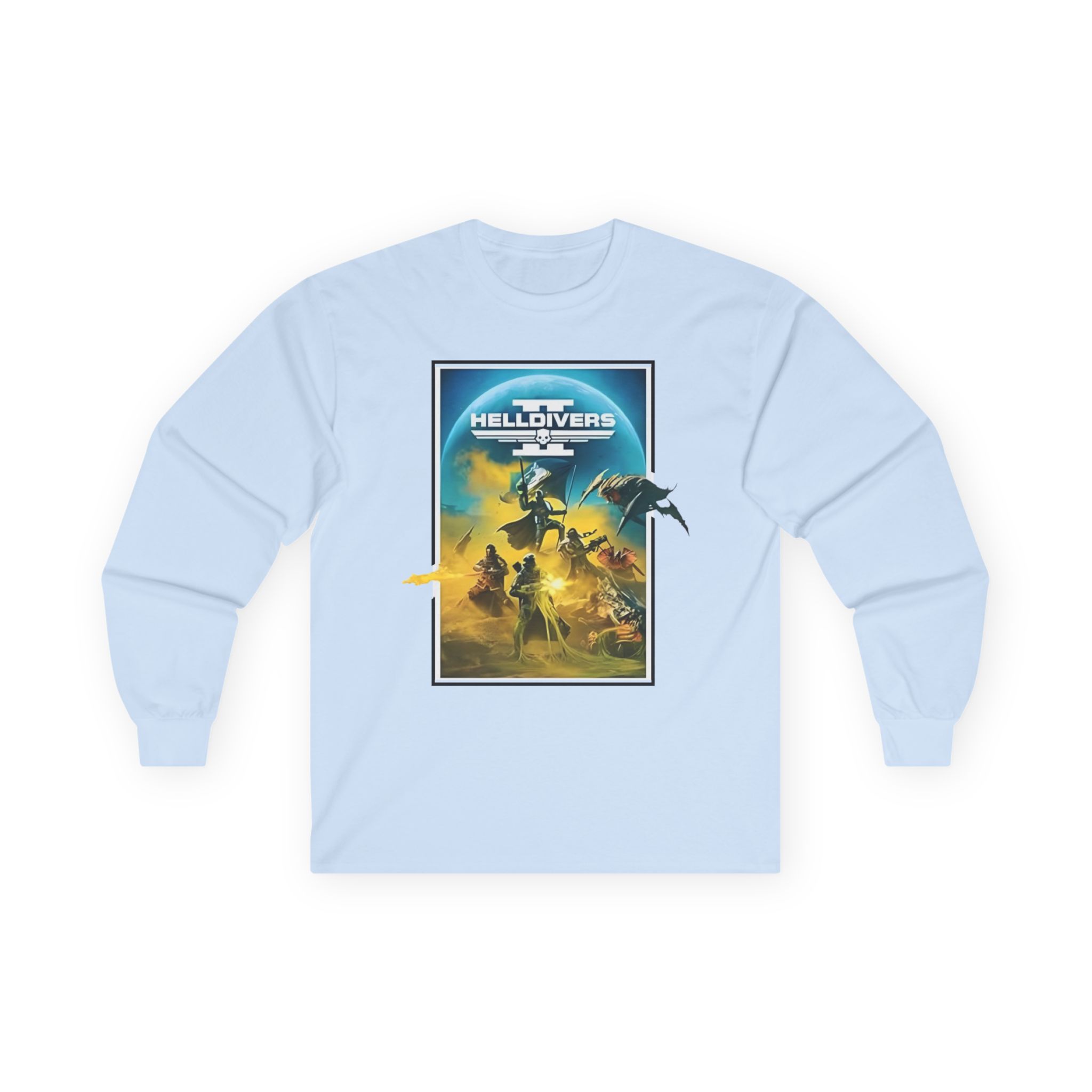 Helldivers Key Art Unisex Ultra Cotton Long Sleeve Tee