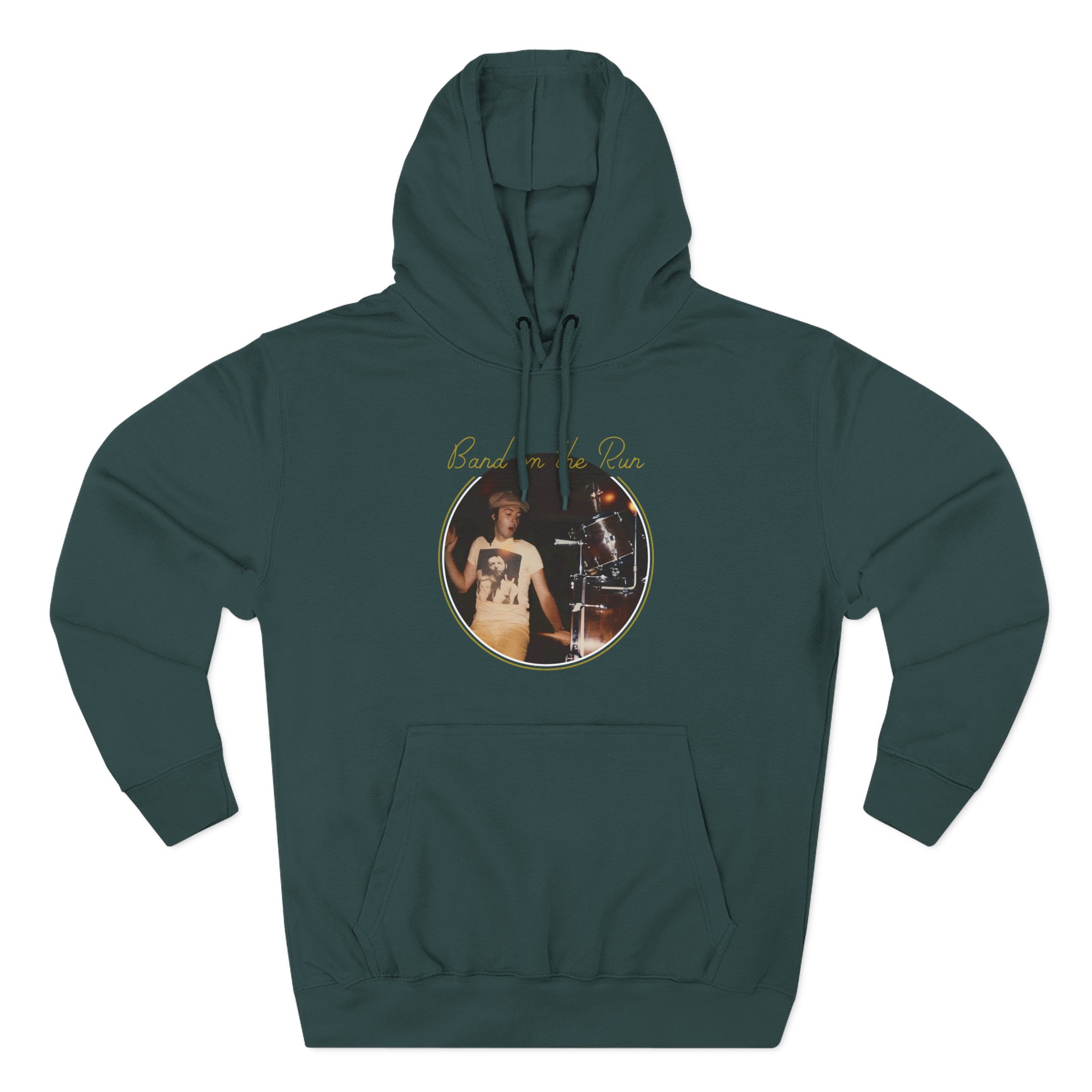 Wings Band On The Run Three-Panel Fleece Hoodie