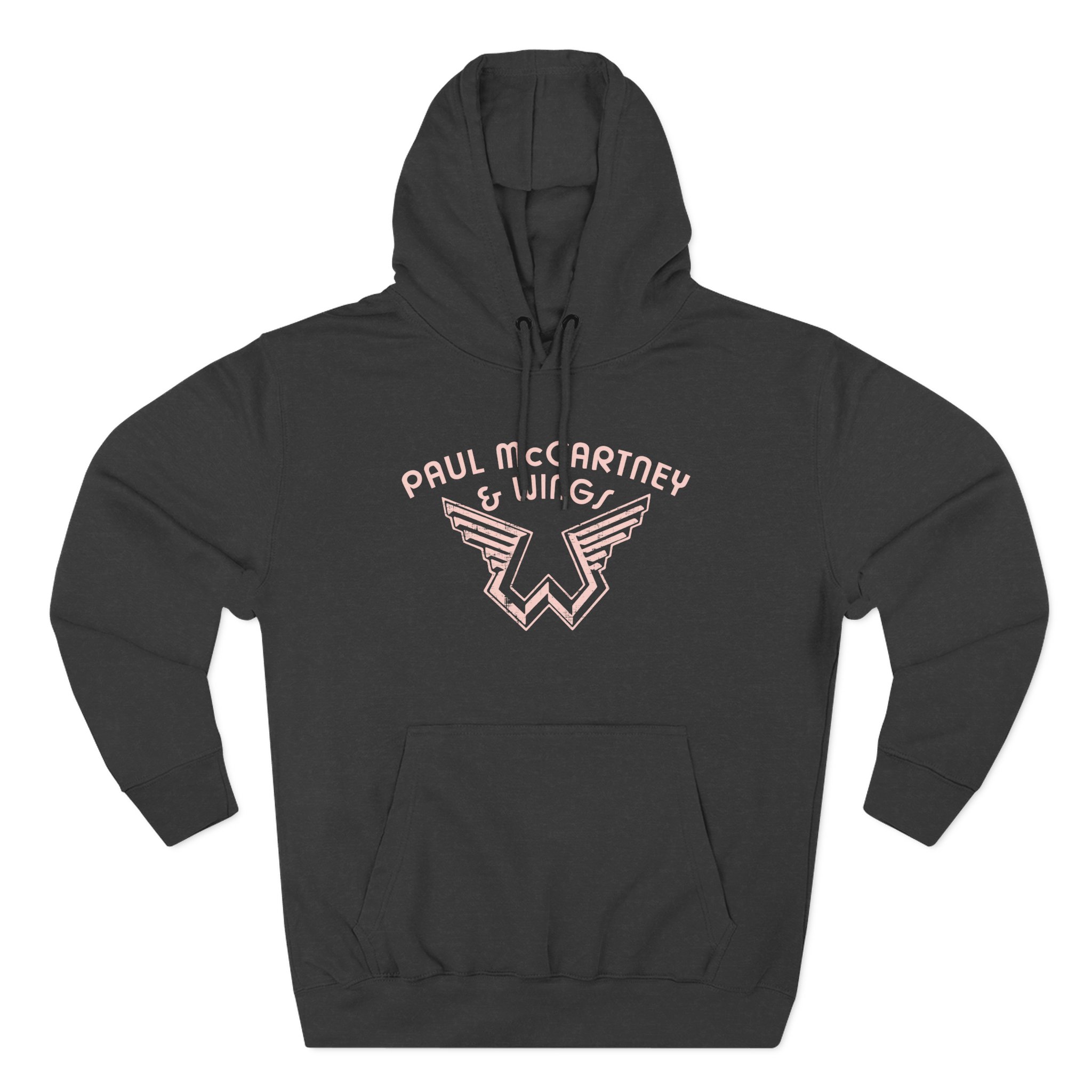 Wings Logo Three-Panel Fleece Hoodie