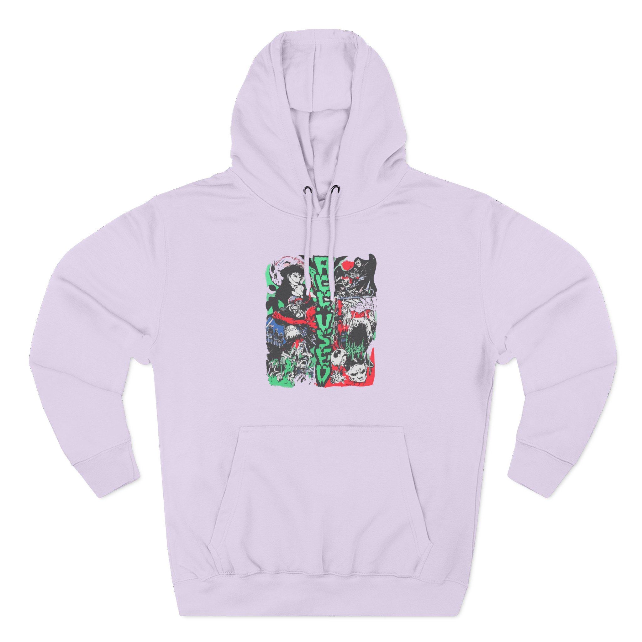 Accused Ad Panic in the Casket Three-Panel Fleece Hoodie