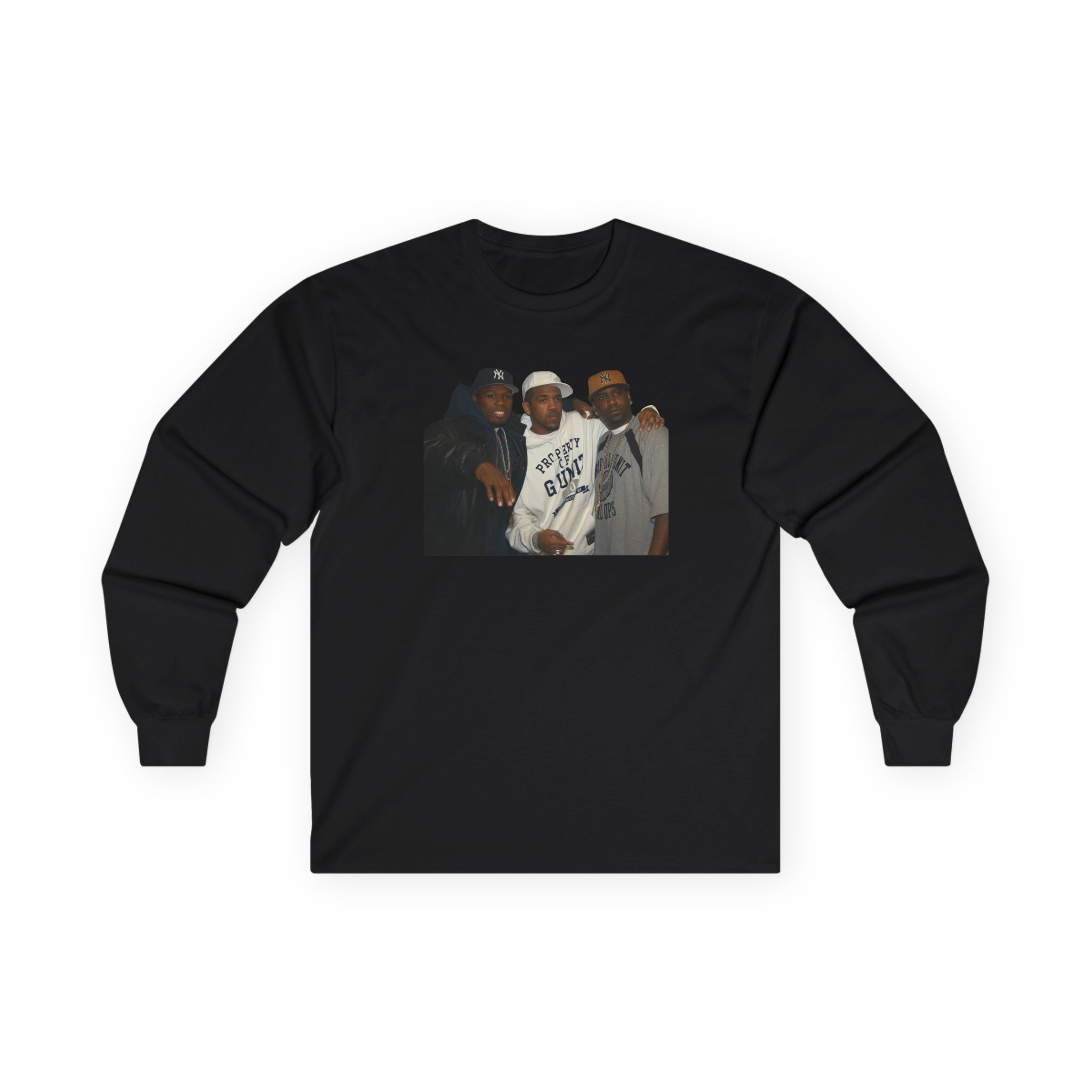 50 Cent G Unit Lloyd Banks, & Tony Yayo Inspired Unisex Ultra Cotton Long Sleeve Tee