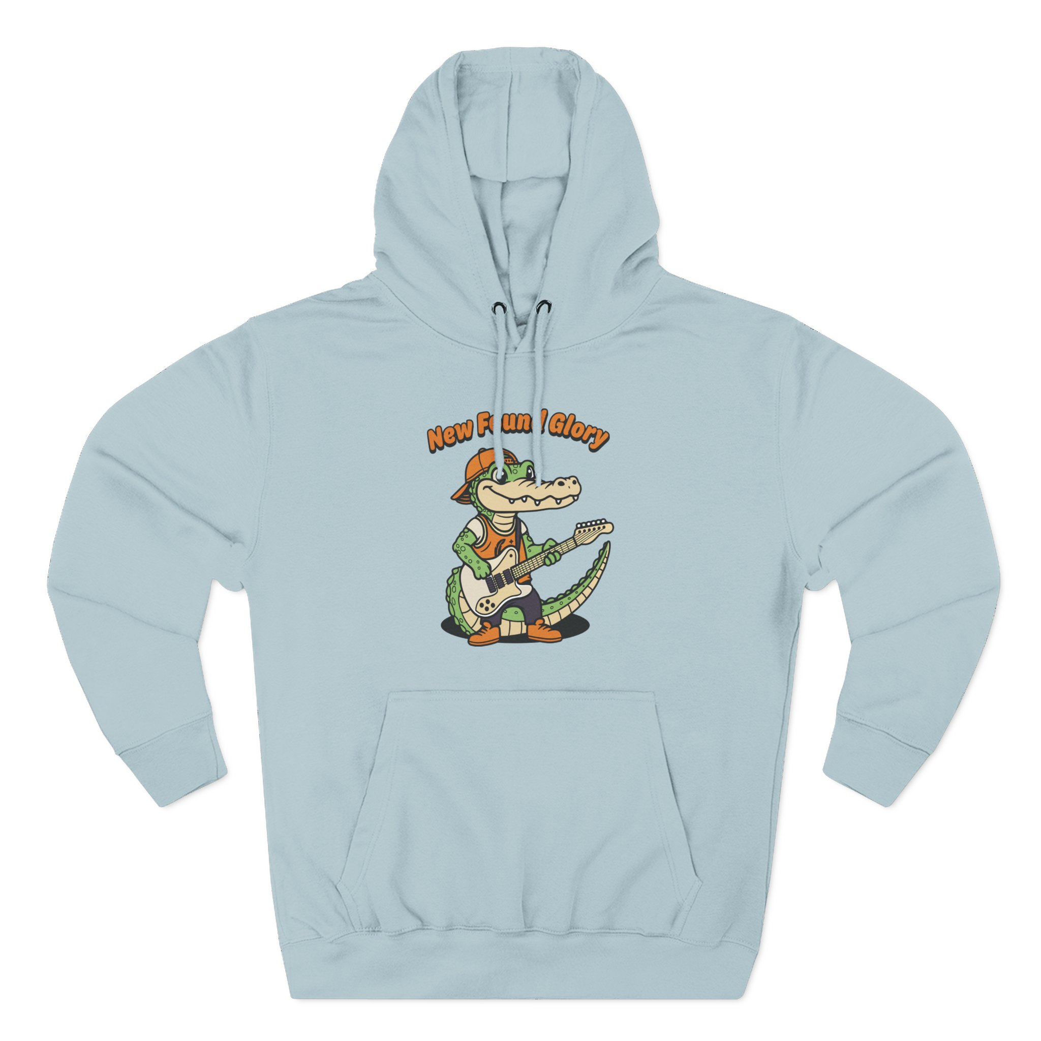 New Found Glory Gator Three-Panel Fleece Hoodie