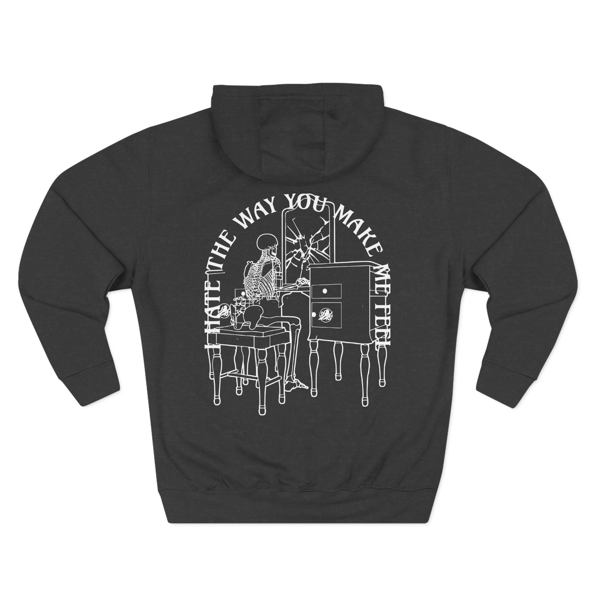 Bayside Vanity Three-Panel Fleece Hoodie