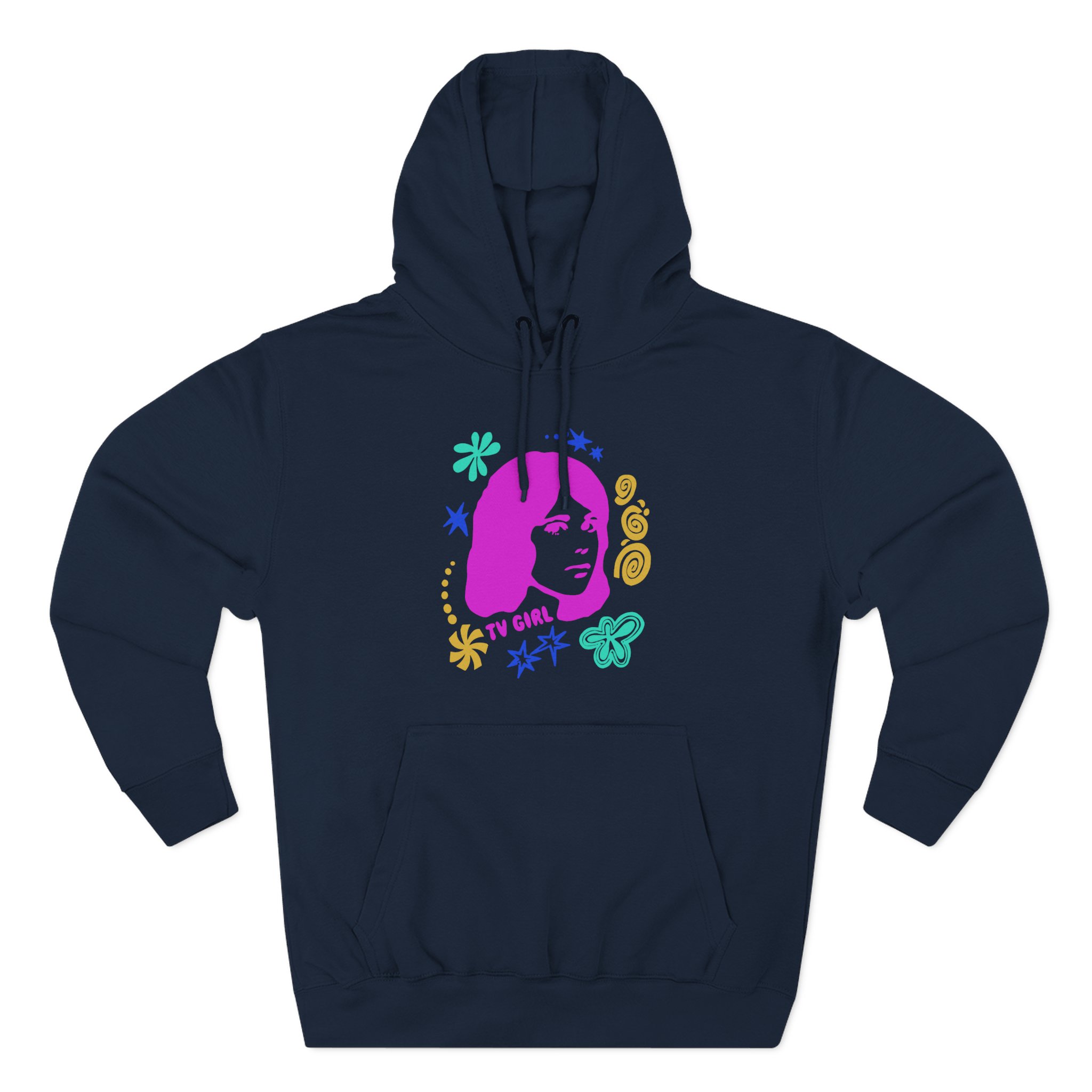 Tv Girl Three-Panel Fleece Hoodie