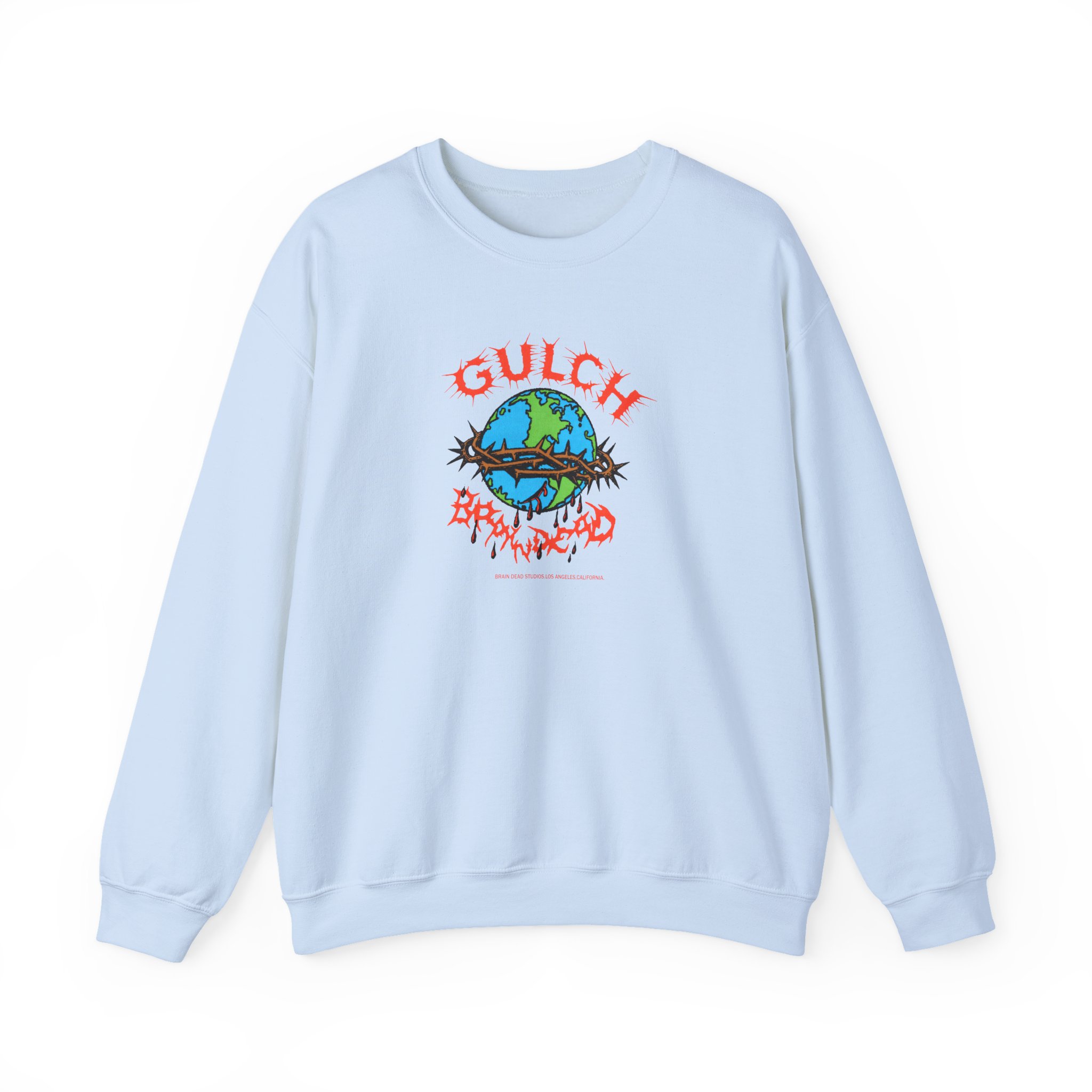 Gulch x Brain Dead final show Unisex Heavy Blendâ„¢ Crewneck Sweatshirt