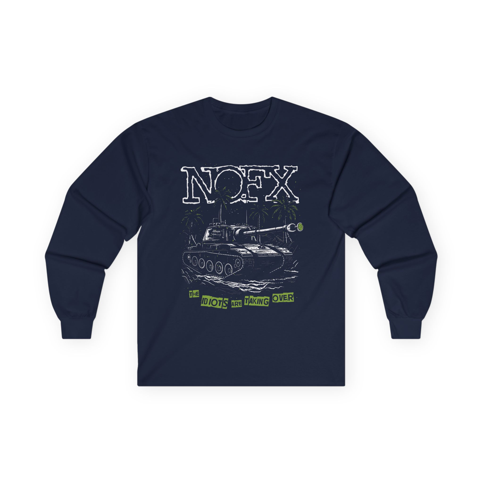 Nofx the Idiots Are Taking Over Unisex Ultra Cotton Long Sleeve Tee