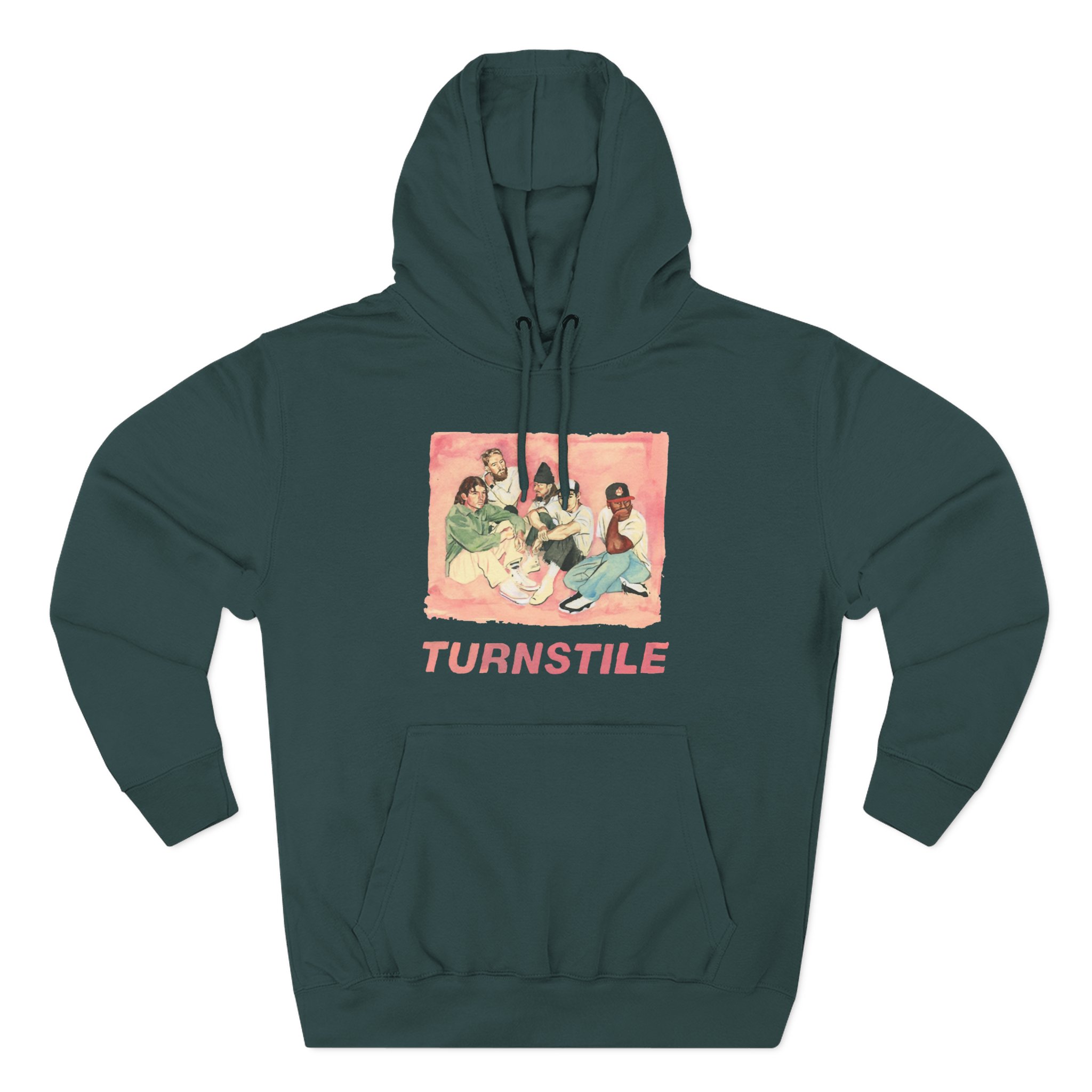 Turnstile Three-Panel Fleece Hoodie