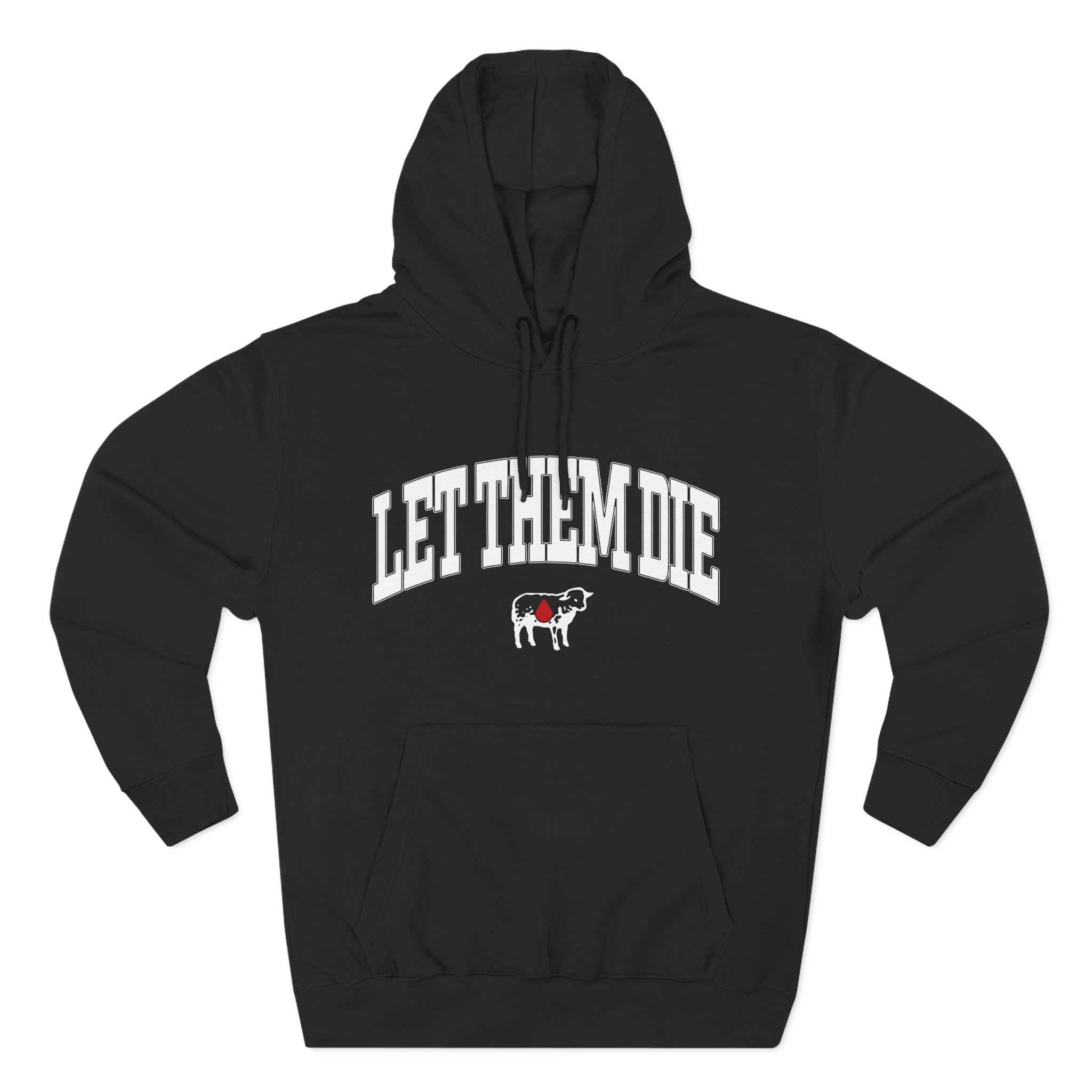 Counterparts Three-Panel Fleece Hoodie
