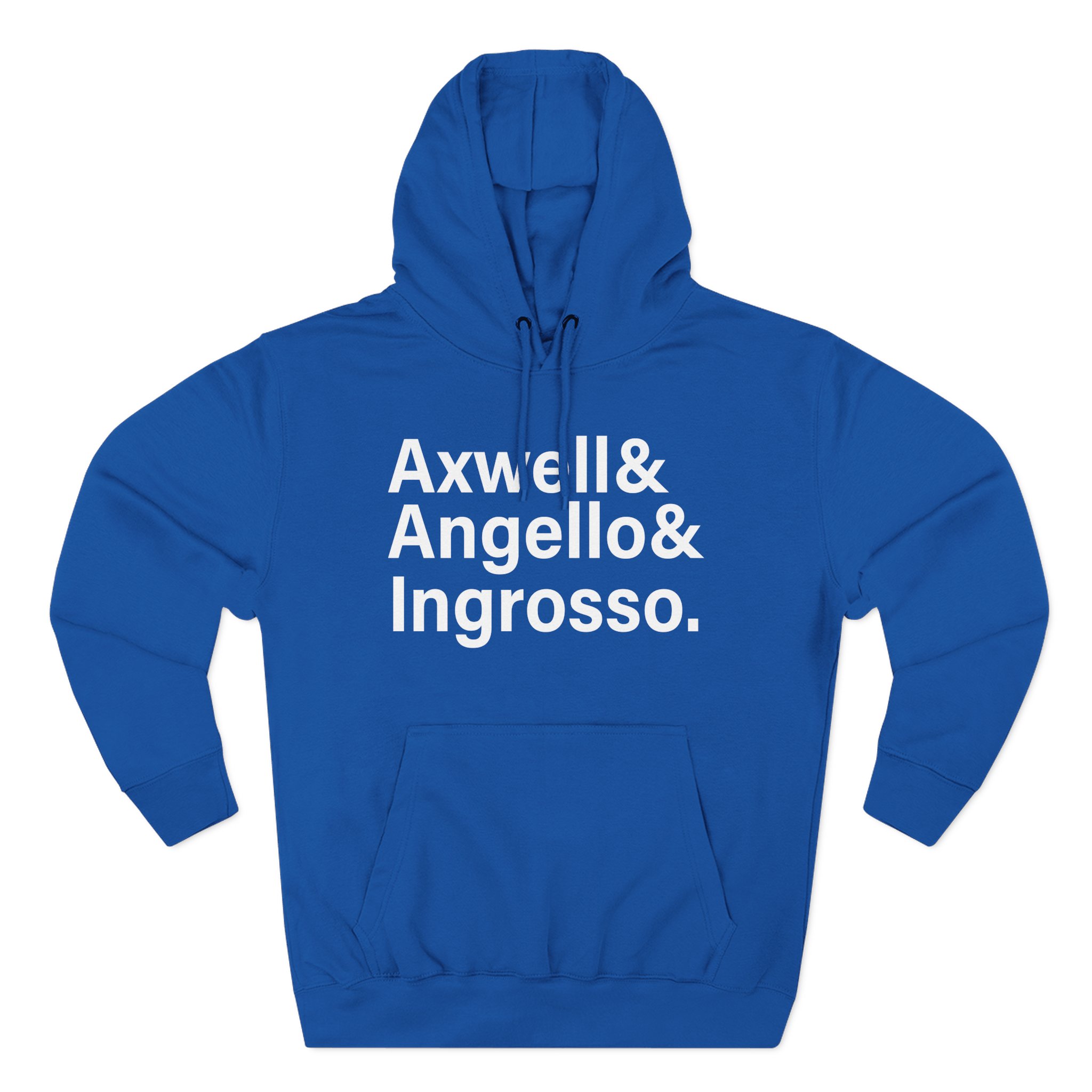 Axwell Angello Ingrosso Three-Panel Fleece Hoodie