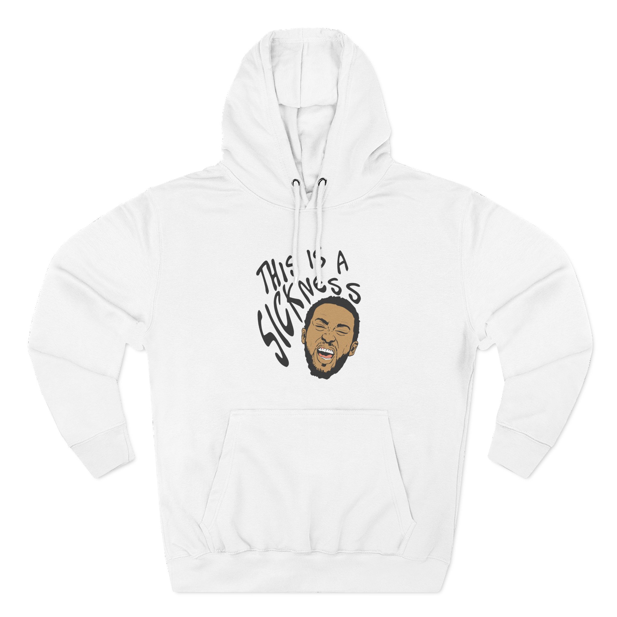 Aba and Preach This is a Sickness Three-Panel Fleece Hoodie