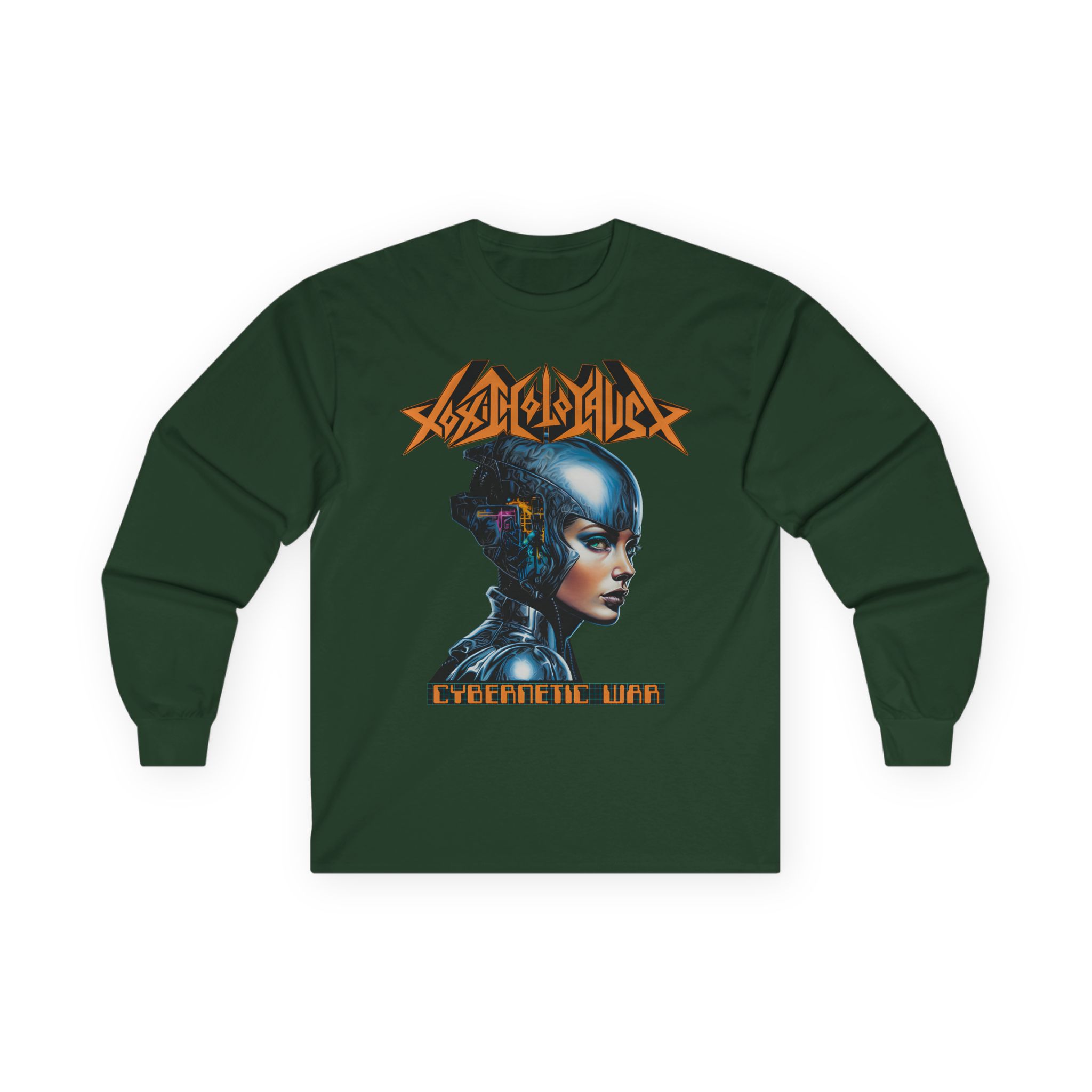 Toxic Holocaust Cybernetic War Unisex Ultra Cotton Long Sleeve Tee