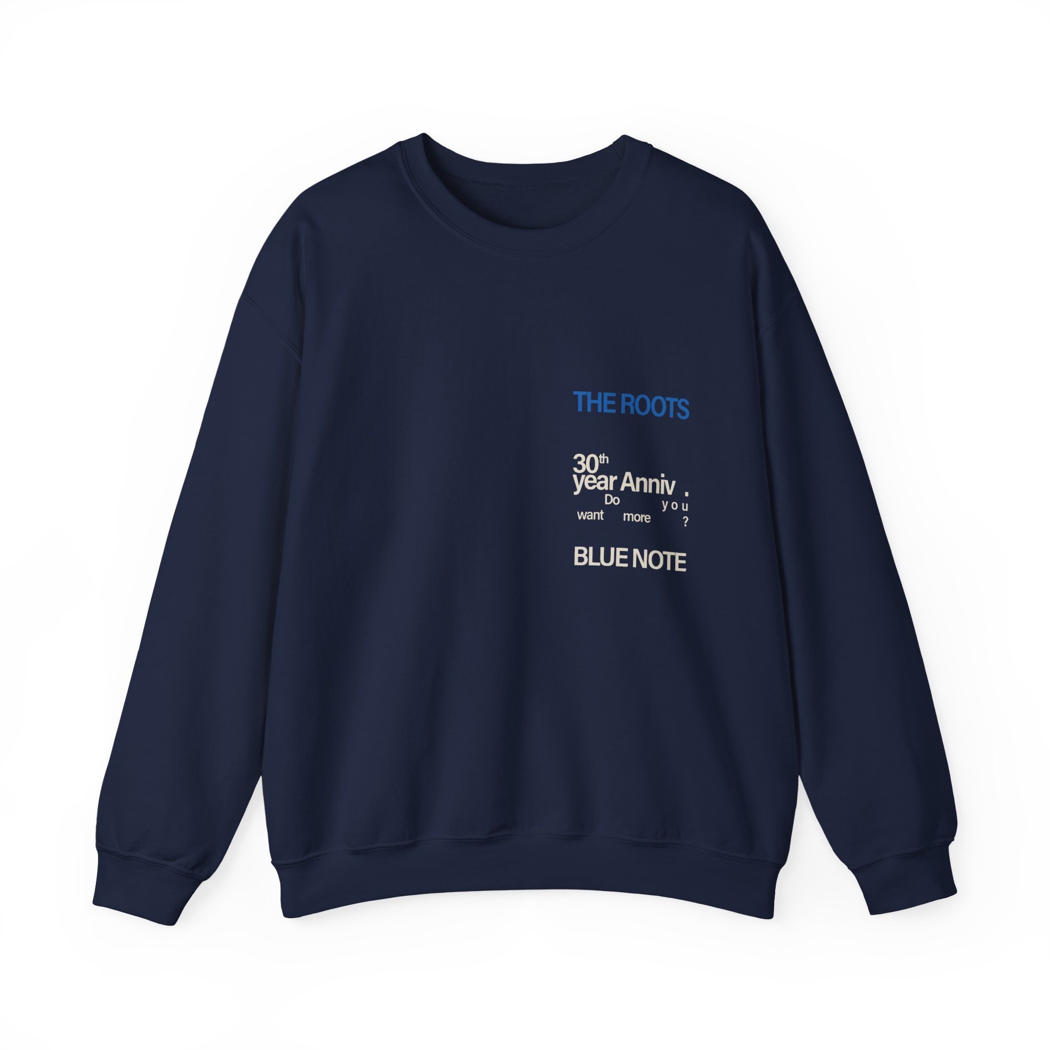 The Roots Blue Note 30th Anniversary Unisex Heavy Blendâ„¢ Crewneck Sweatshirt