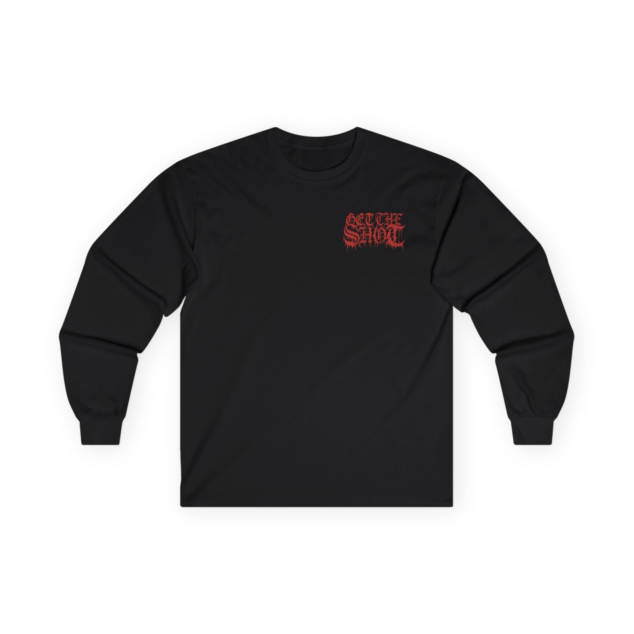 Get the Shot Survival Denied Black & White Unisex Ultra Cotton Long Sleeve Tee
