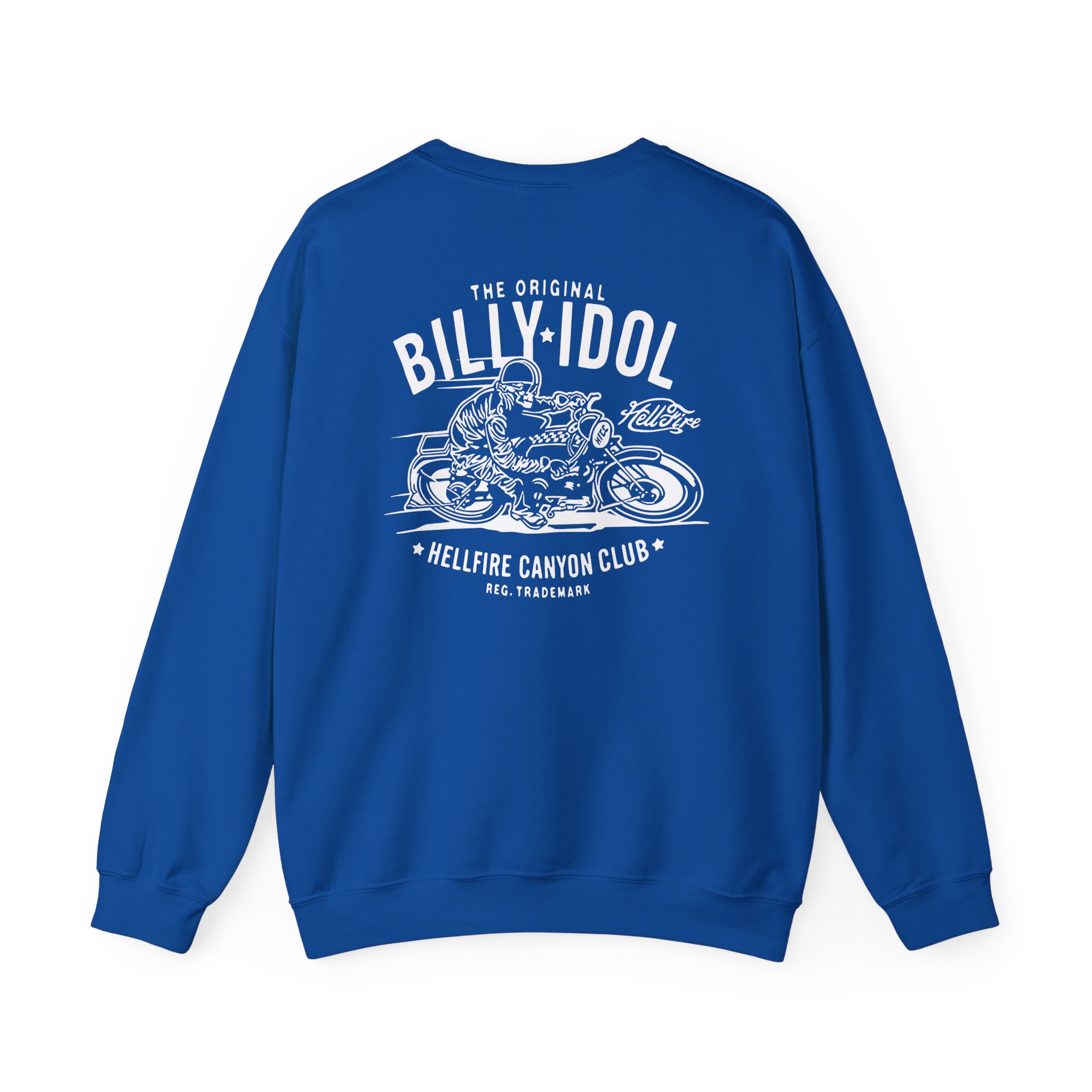 Billy Idol the Original Hellfire Canyon Club Unisex Heavy Blendâ„¢ Crewneck Sweatshirt