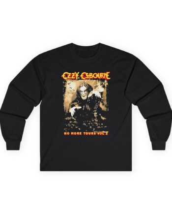 Ozzy Osbourne Rising With Tourback Unisex Ultra Cotton Long Sleeve Tee