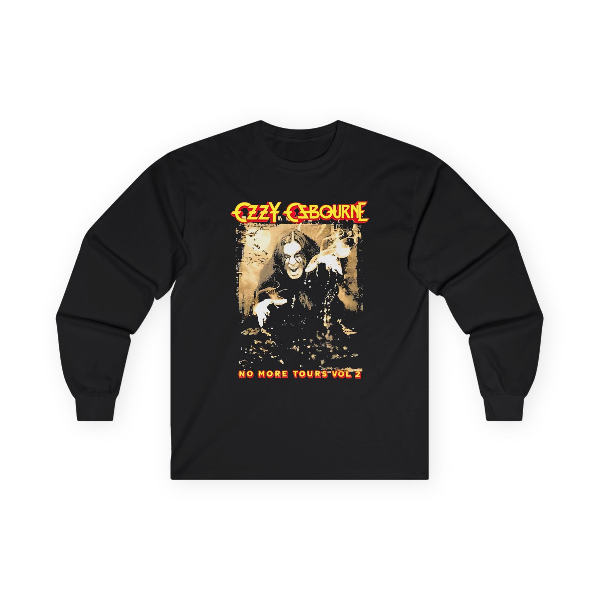 Ozzy Osbourne Rising With Tourback Unisex Ultra Cotton Long Sleeve Tee
