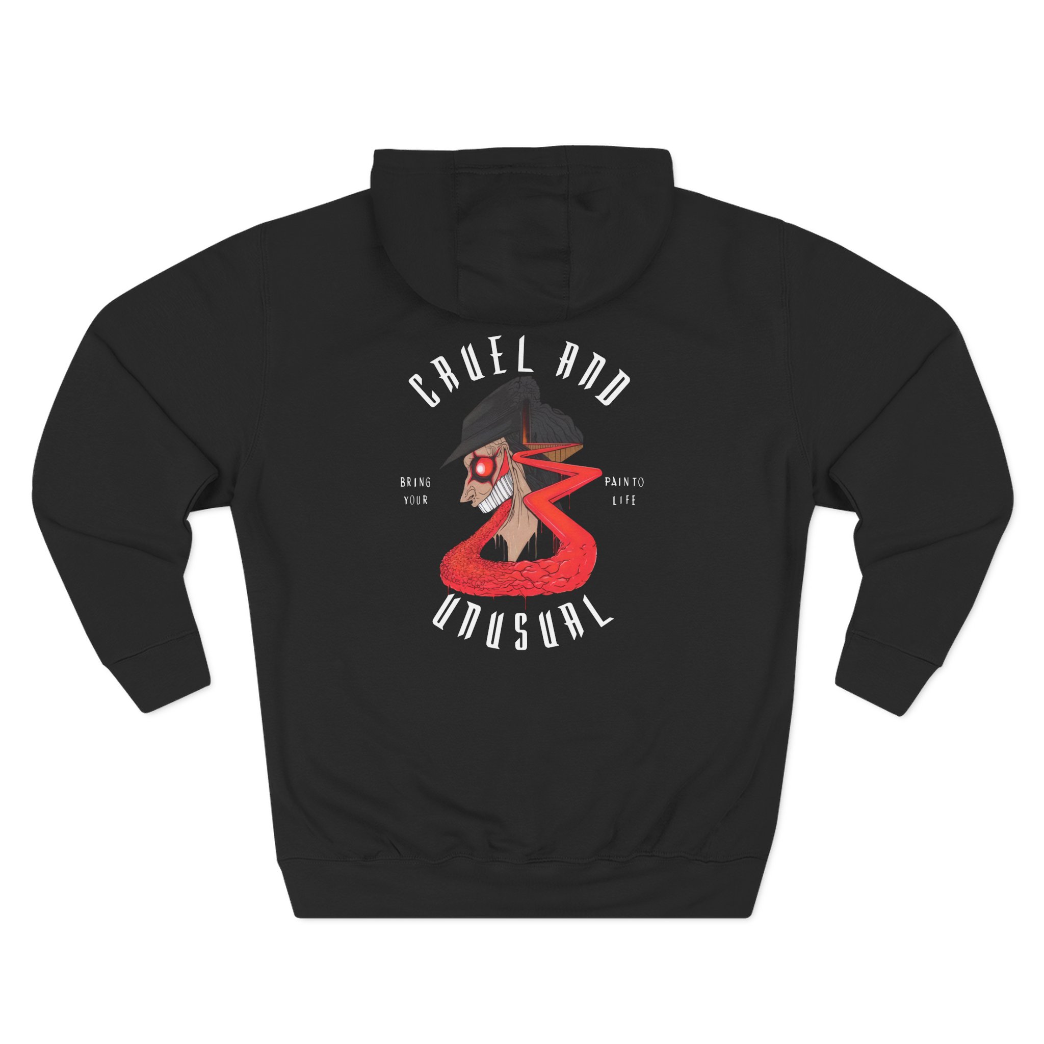 Avatar Band Cruel and Unusual Left Chest Three-Panel Fleece Hoodie