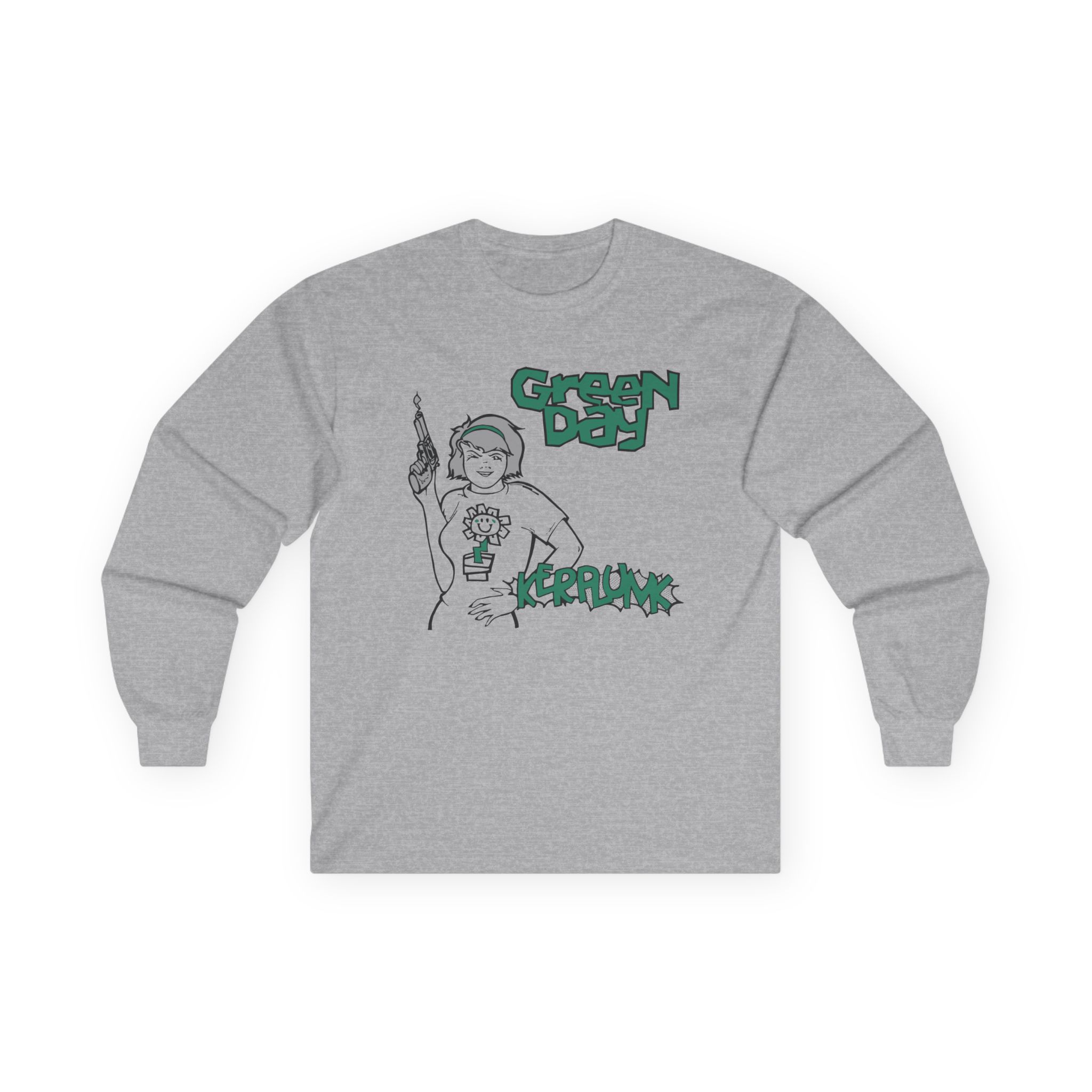 Green Day Kerplunk Baseball Unisex Ultra Cotton Long Sleeve Tee