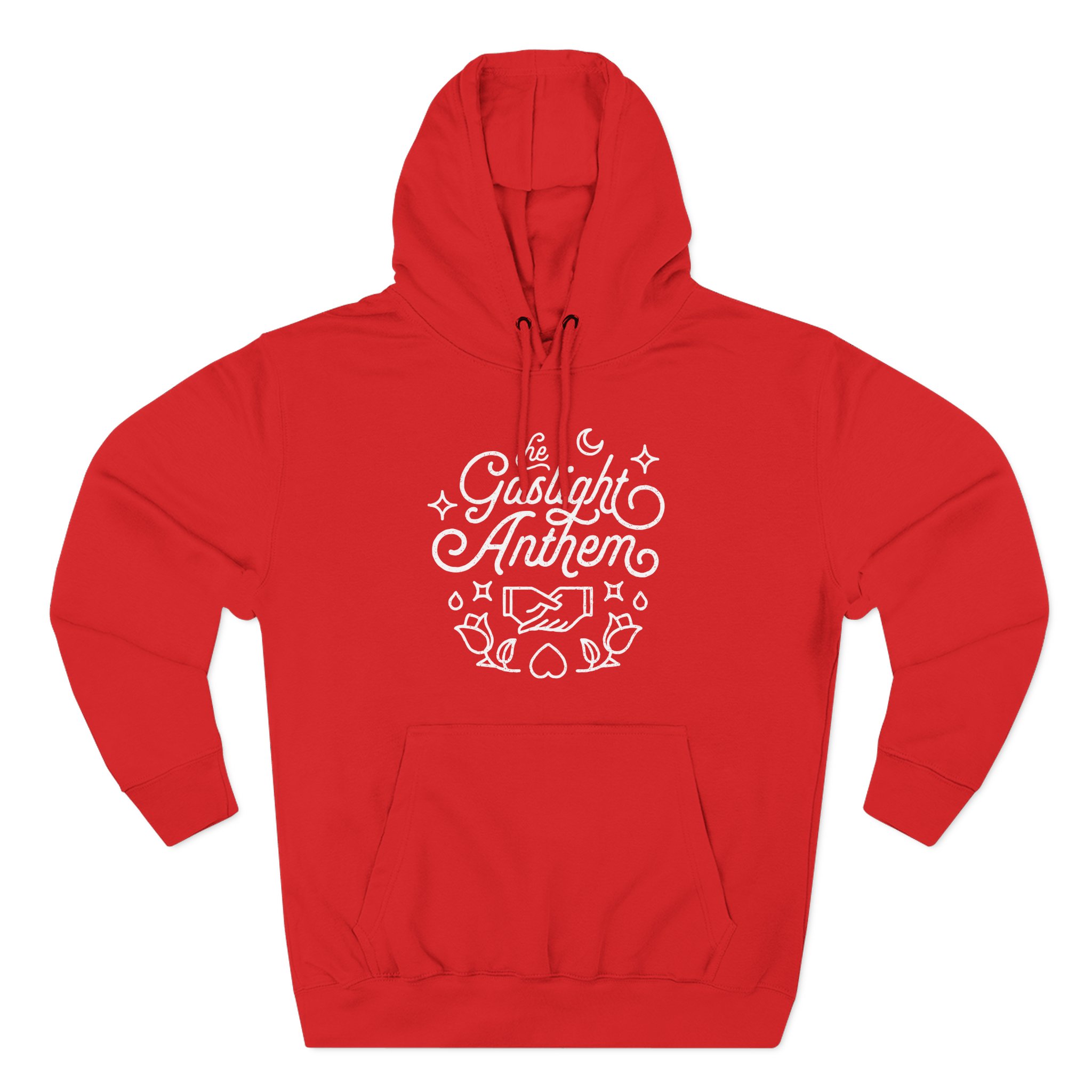 Gaslight Anthem Handshake Three-Panel Fleece Hoodie